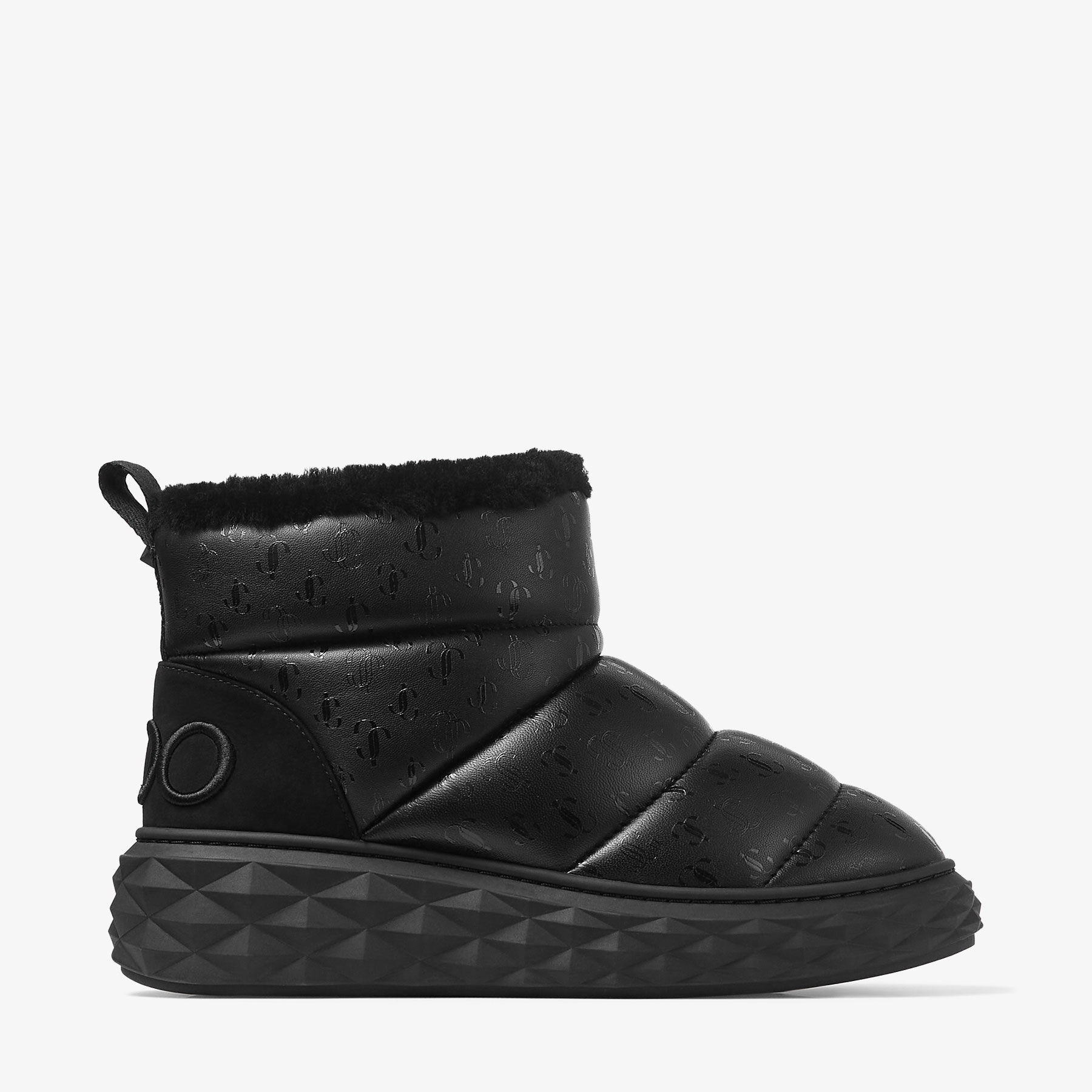Xan | Black Nappa Leather Boots | JIMMY CHOO