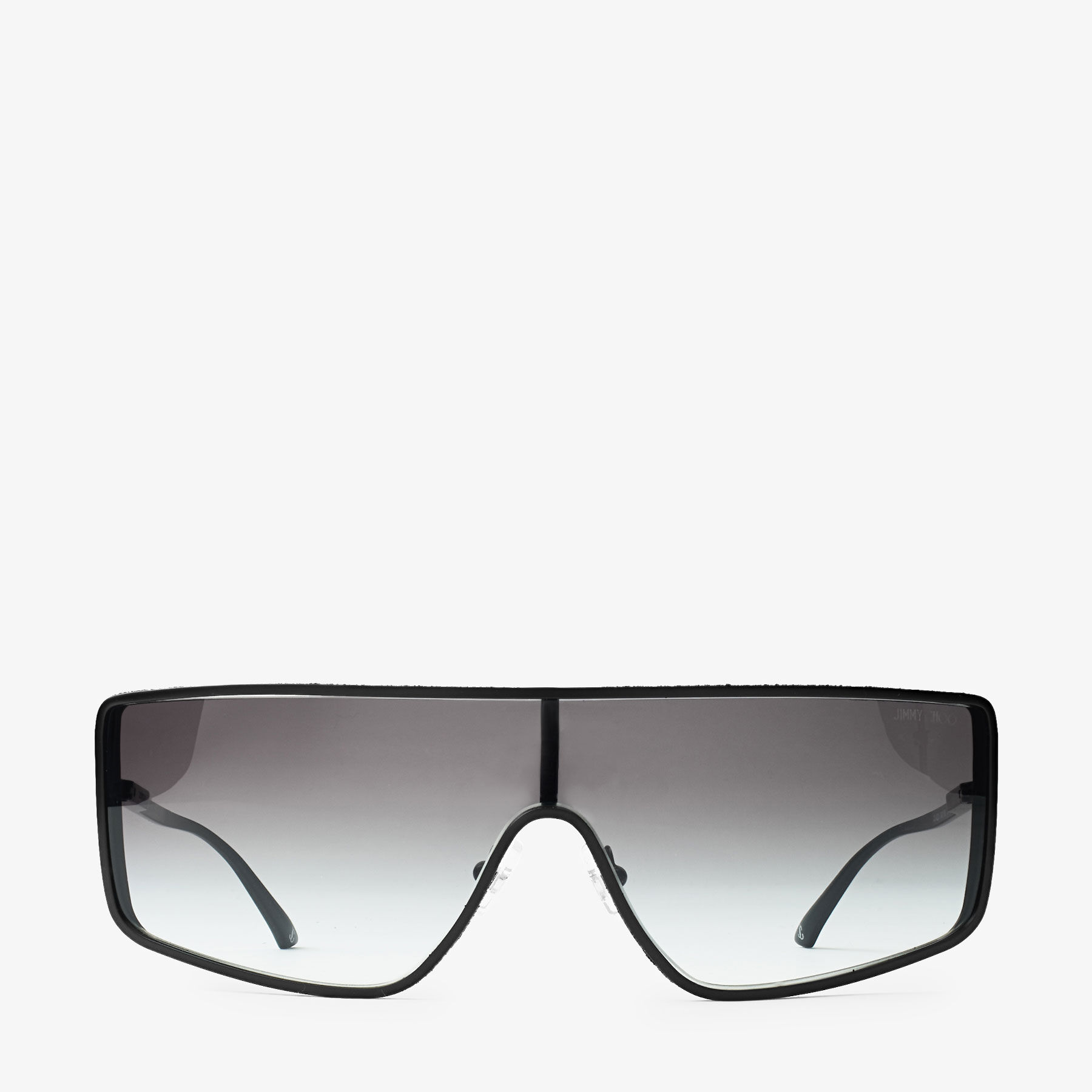 Xara Matte Black Visor Sunglasses JIMMY CHOO