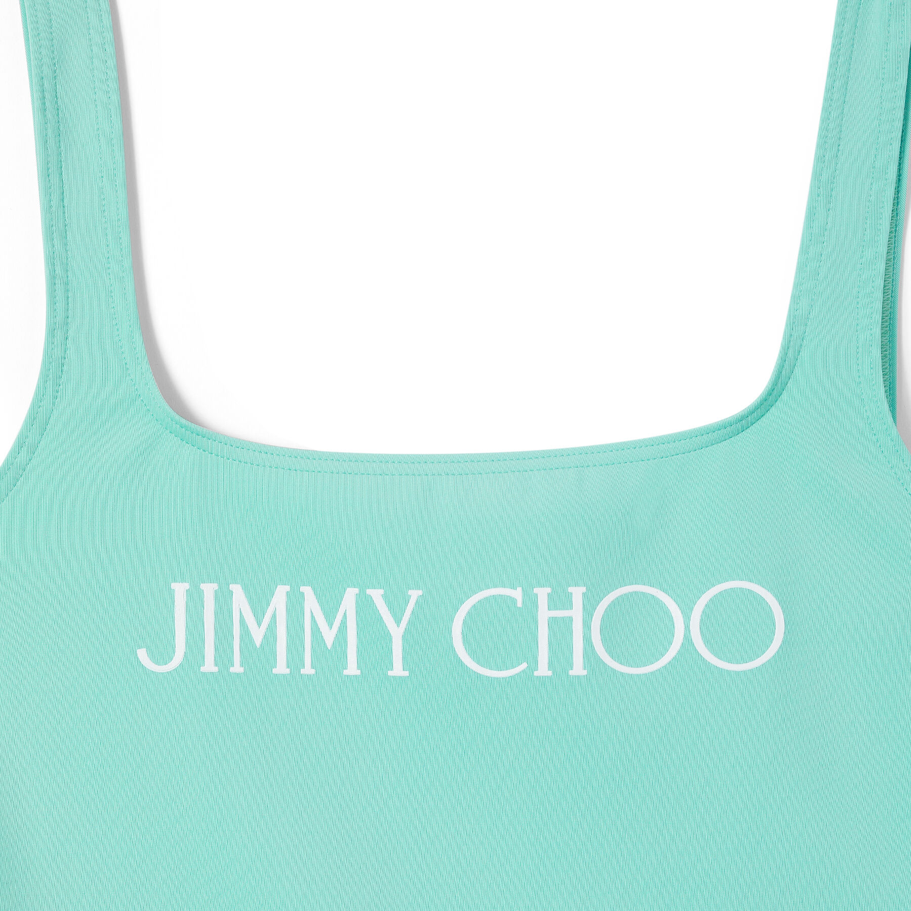 Miami Mint and White Recycled Nylon Swimsuit | ZARIA | Beach