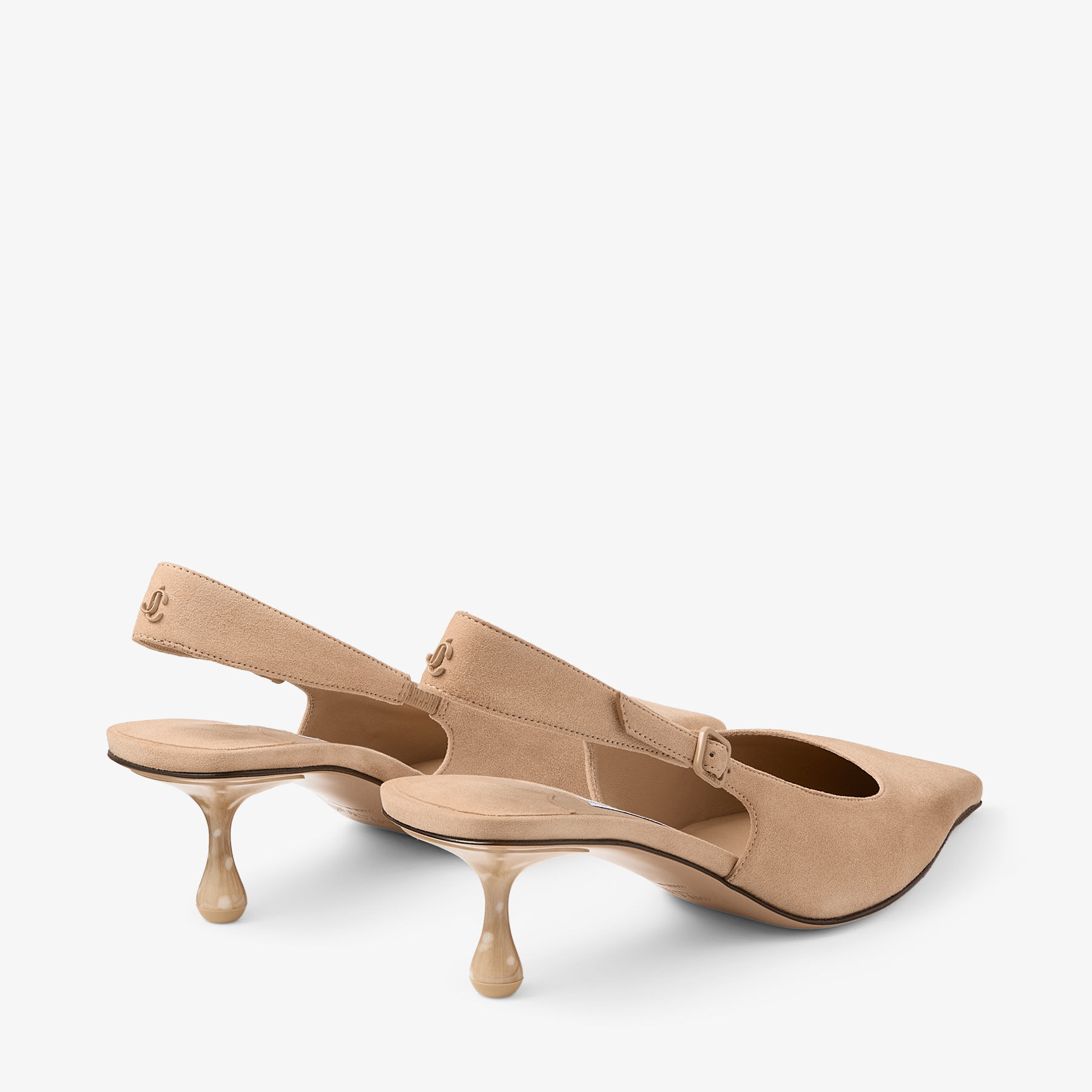 Amel 50 | Chai Suede Slingbacks | JIMMY CHOO