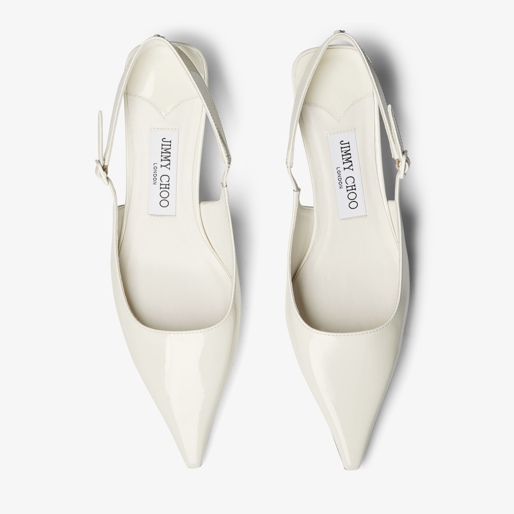 Amel 50 | Latte Patent Leather Pumps | JIMMY CHOO
