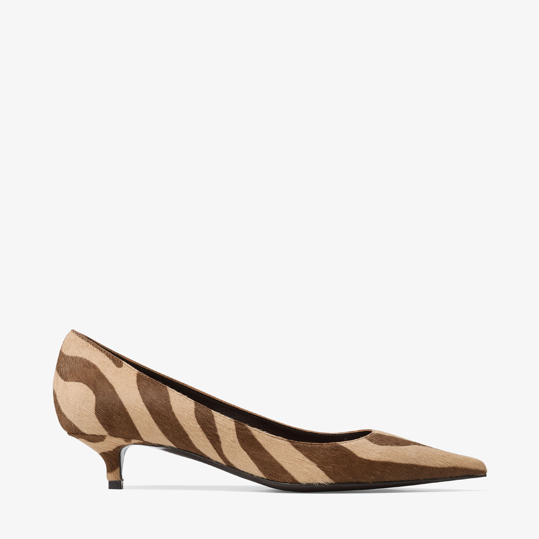 jimmyCHOOパンプス Amelia | Chocolate Zebra Printed Pony Pumps | JIMMY CHOO