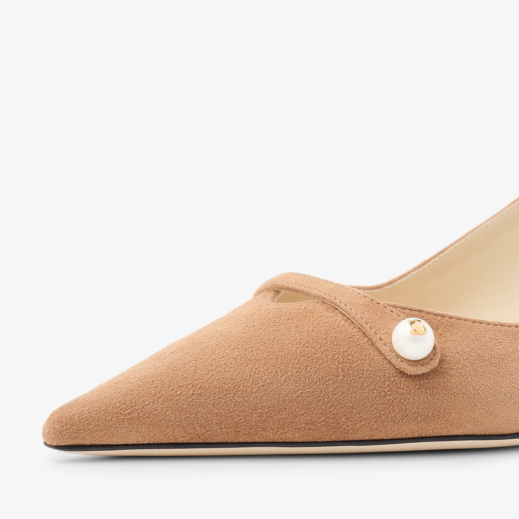 Amita 45 | Toffee Suede Slingbacks | JIMMY CHOO US