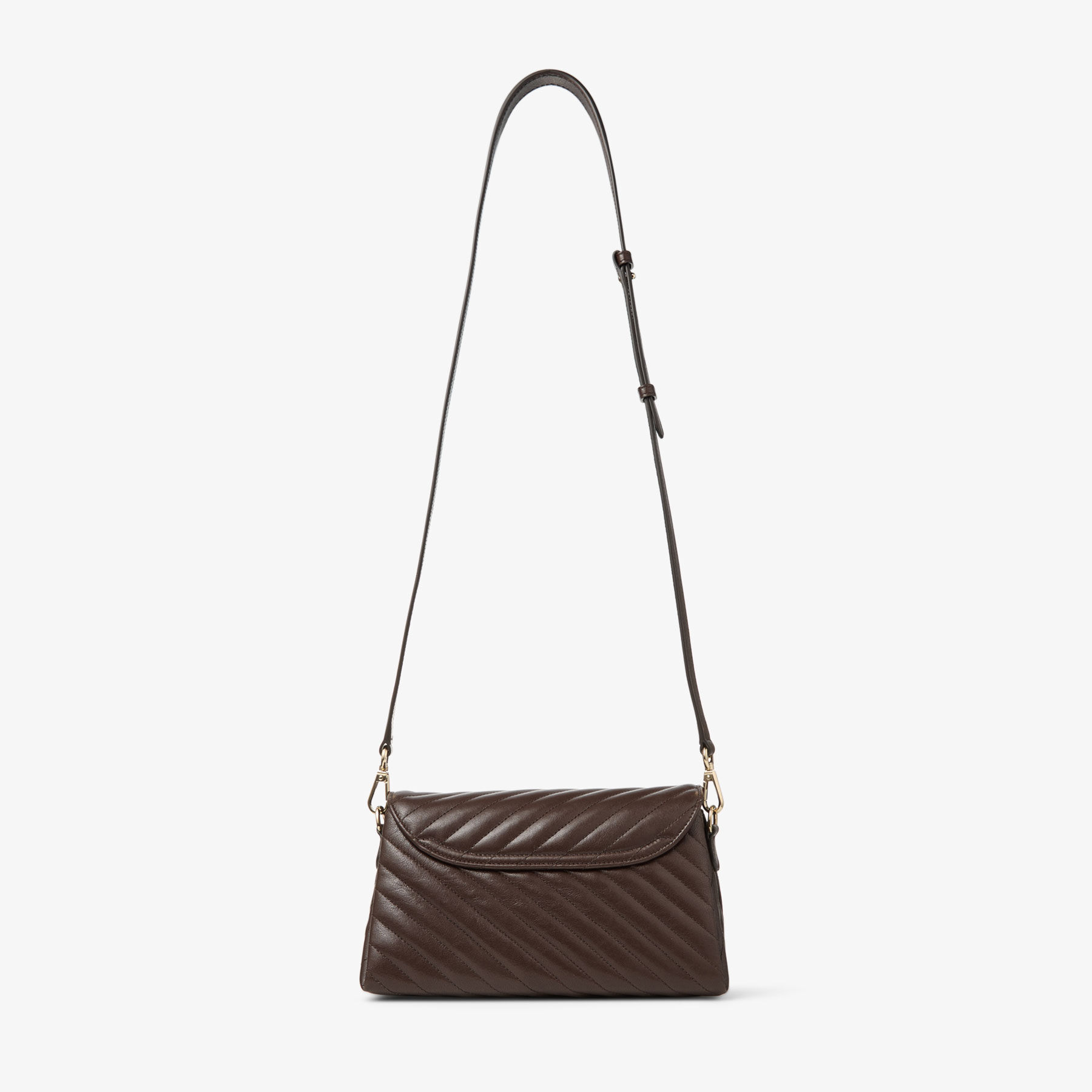 贈り物 Quilted Chocolate | Handle Top Curve Biker Top Leather 靴
