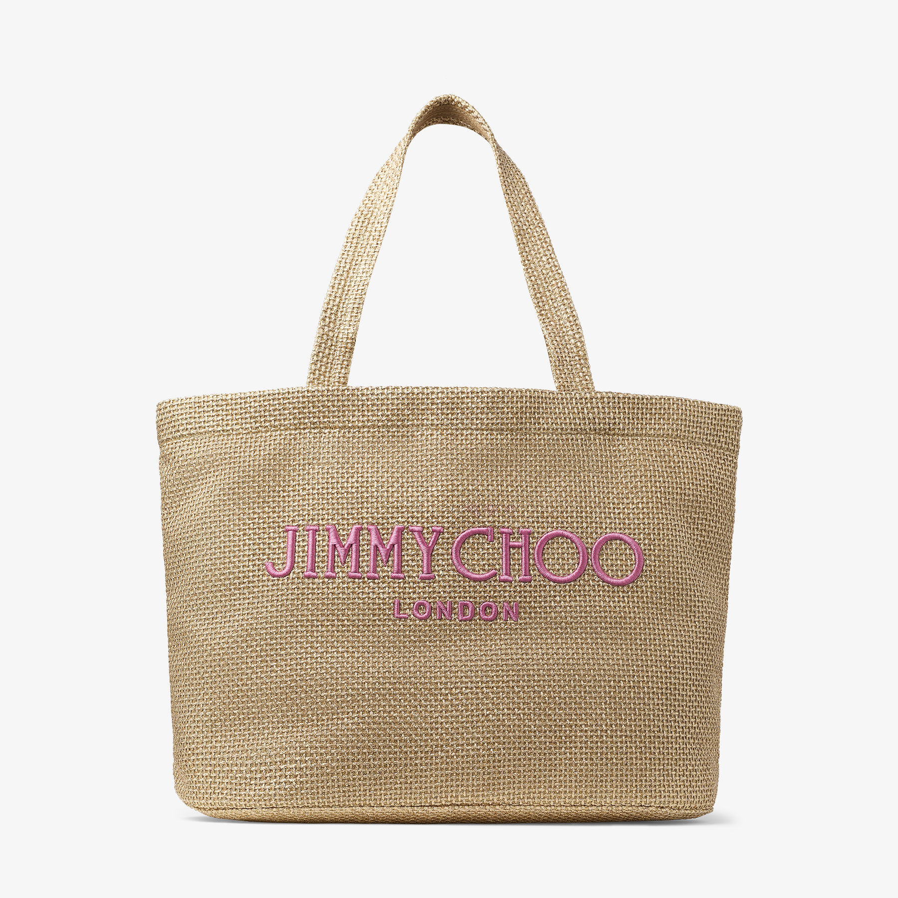 JIMMY CHOO ジミー チュウ MARI RAFFIA TOTE/S
