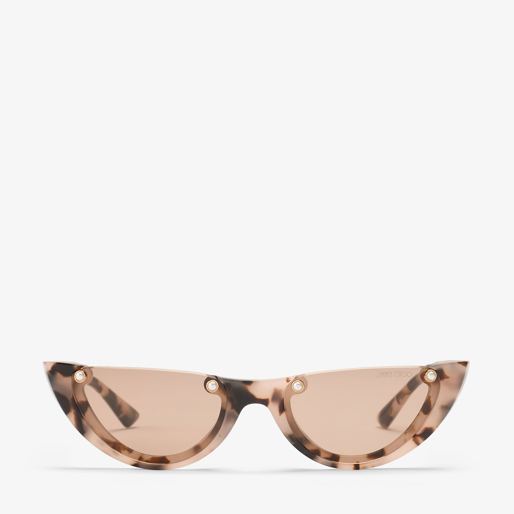 Beth | Pink Havana Cat Eye Sunglasses | JIMMY CHOO