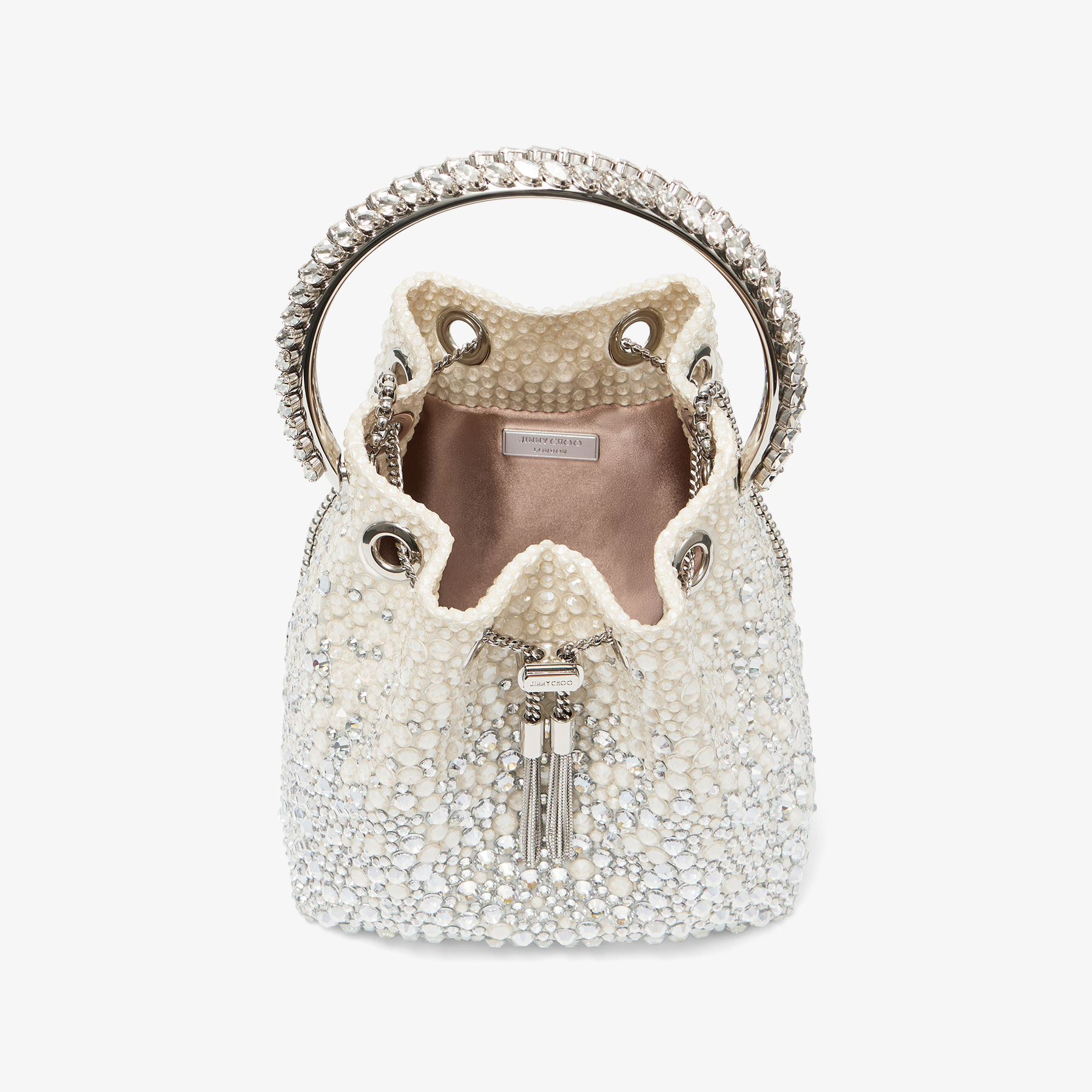 激安 | Bon Bon Ivory CHOO JIMMY | Bag Crystal Satin トップス