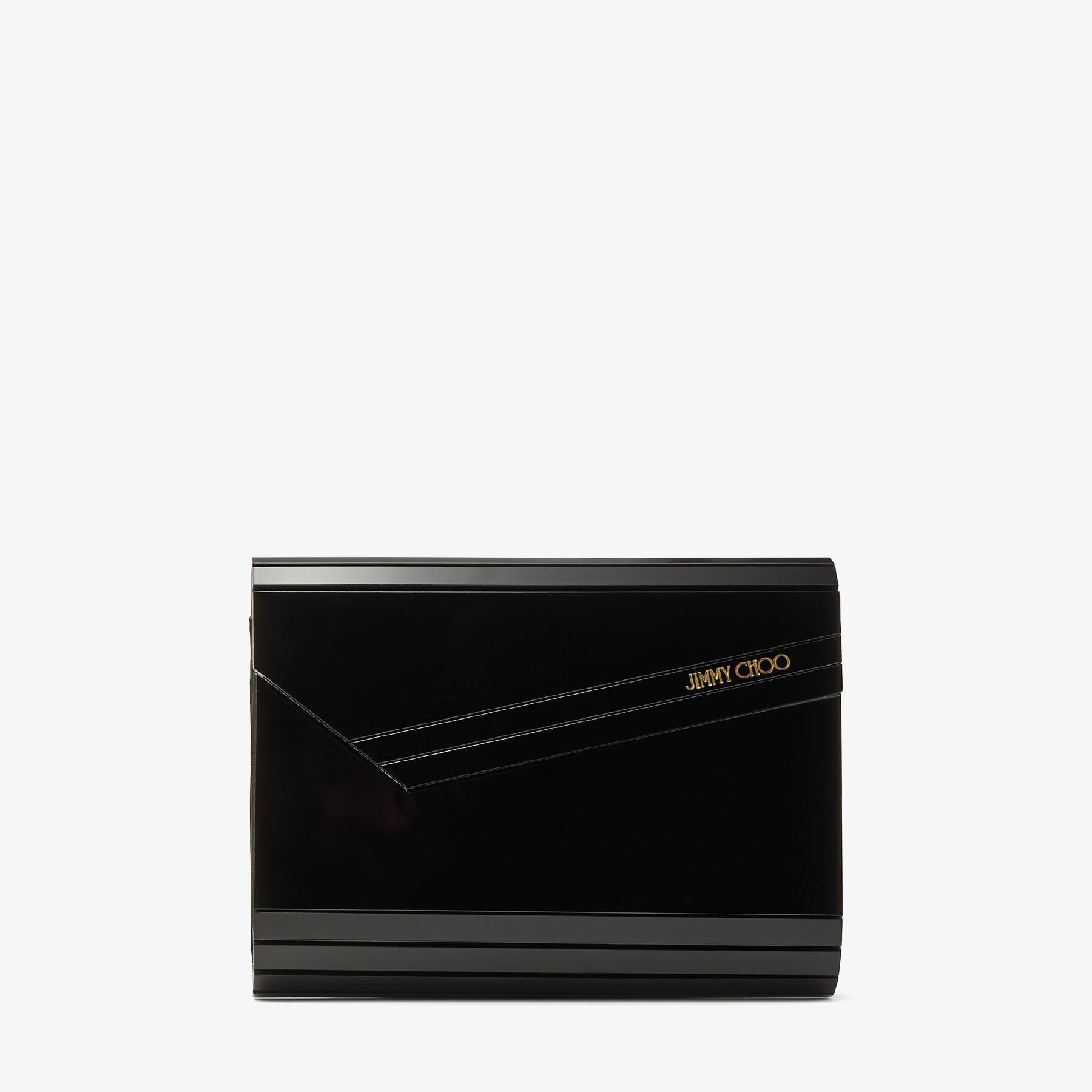ハンドバッグ Jimmy Choo CANDY COC Handbags clutch bag in acrylic fabric Jimmy Choo Candy Clutch Bag | Black | FARFETCH