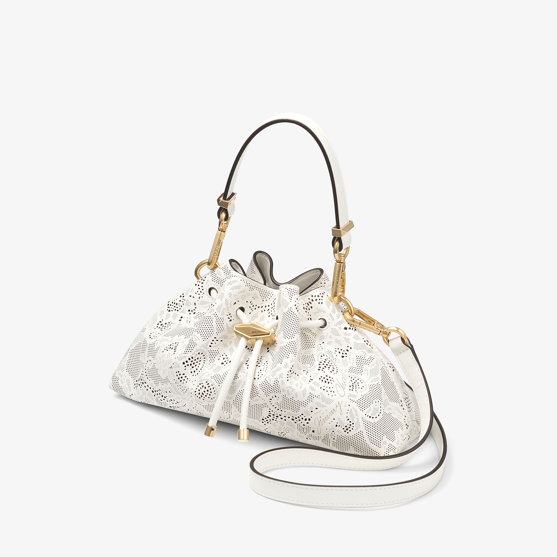 美品❗️ JIMMY CHOO フリンジ ショルダーバッグ JIMMY CHOO（ジミーチュウ） フリンジ ショルダーバッグ レザー