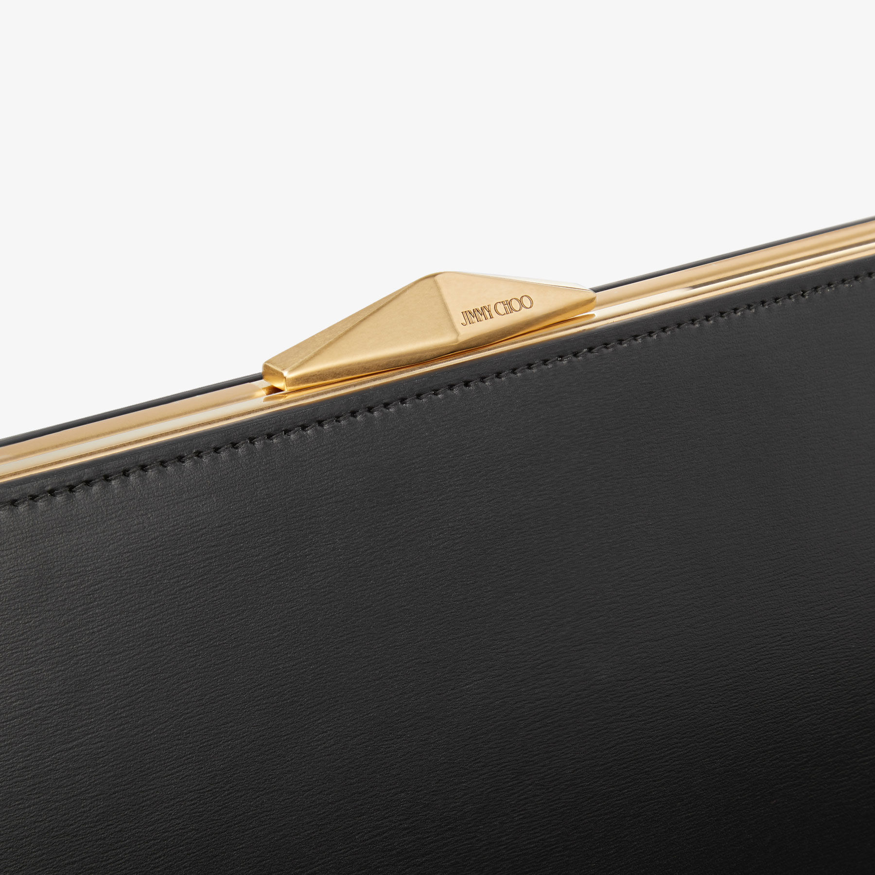 JIMMY CHOO Diamond Cocktail Clutch レザーカクテルクラッチ DIAMOND COCKTAIL | Black Box Leather Cocktail Clutch