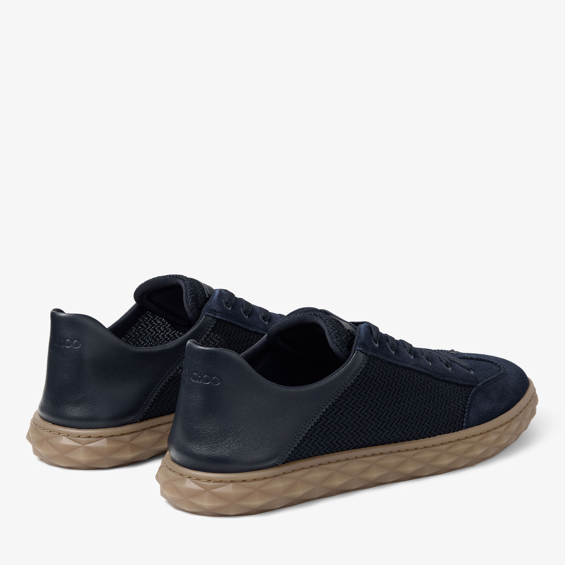 Diamond Zip Crossbosy | Midnight Mix Leather Mix and Textured Air