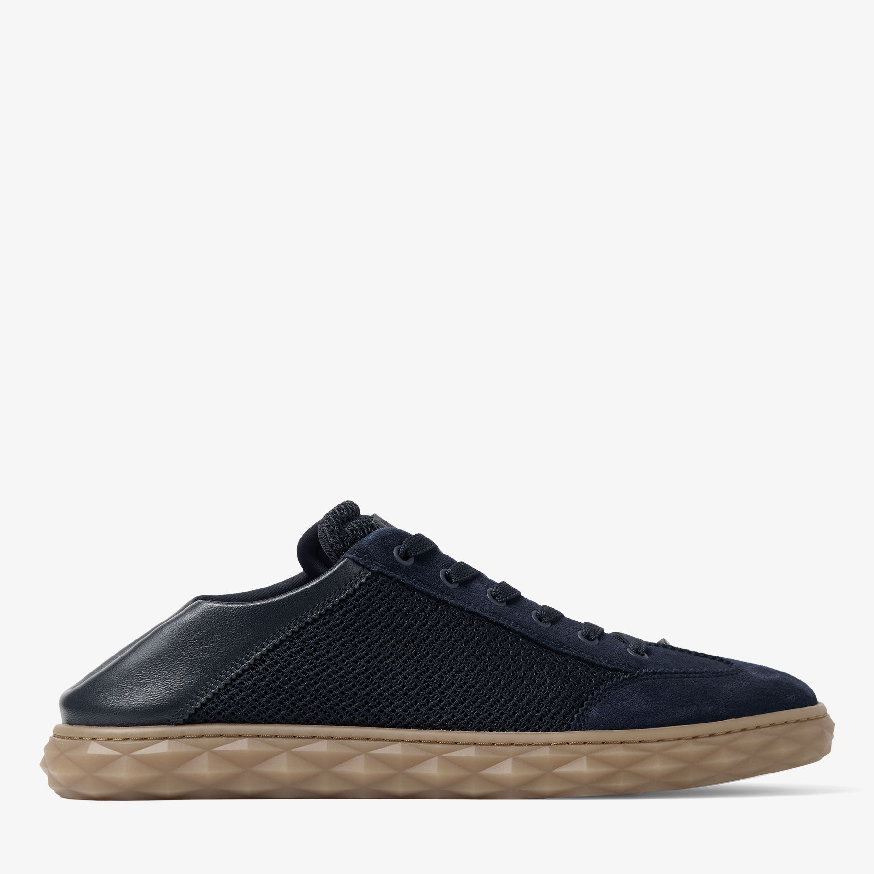 Diamond Zip Crossbosy | Midnight Mix Leather Mix and Textured Air