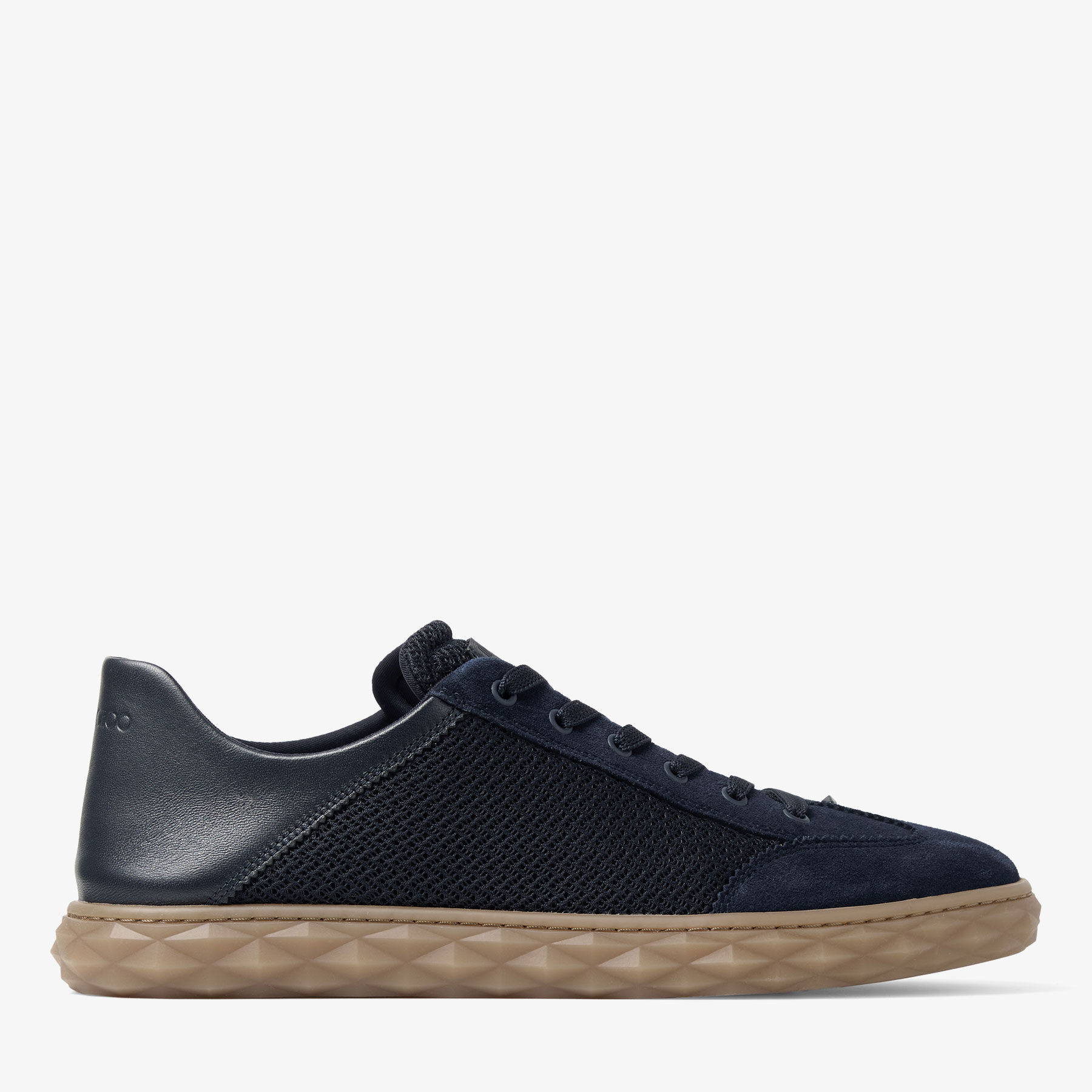 Diamond Zip Crossbosy | Midnight Mix Leather Mix and Textured Air