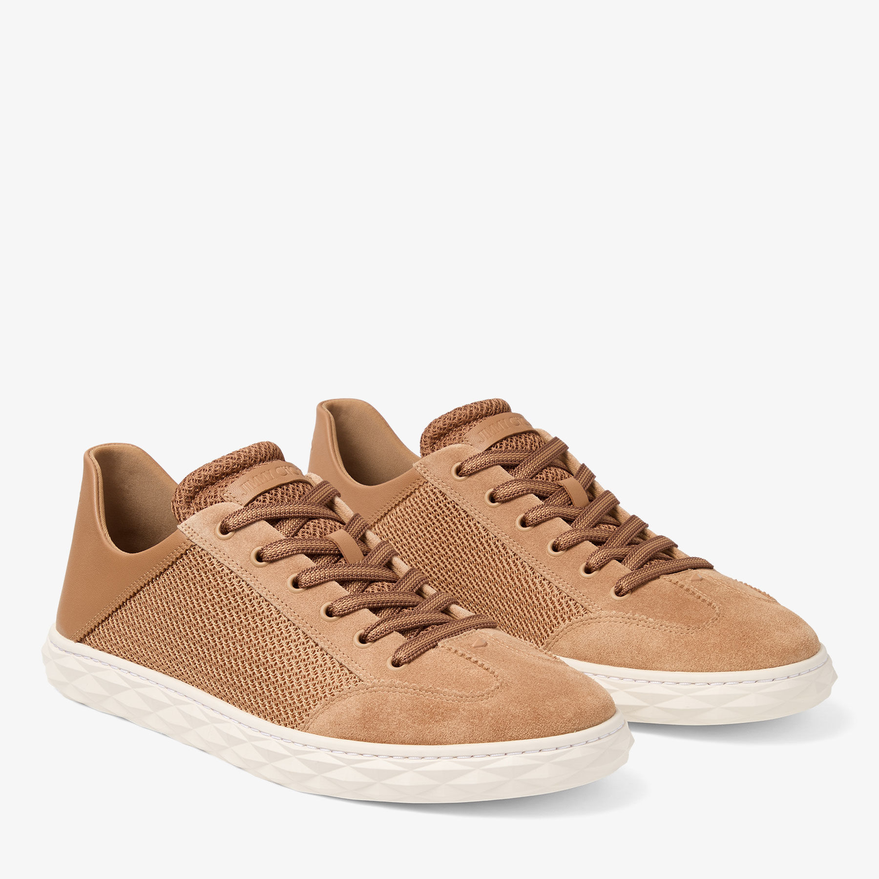 Eliot Slipper M | Toffee Mix Leather Mix and Textured Air Mesh Low