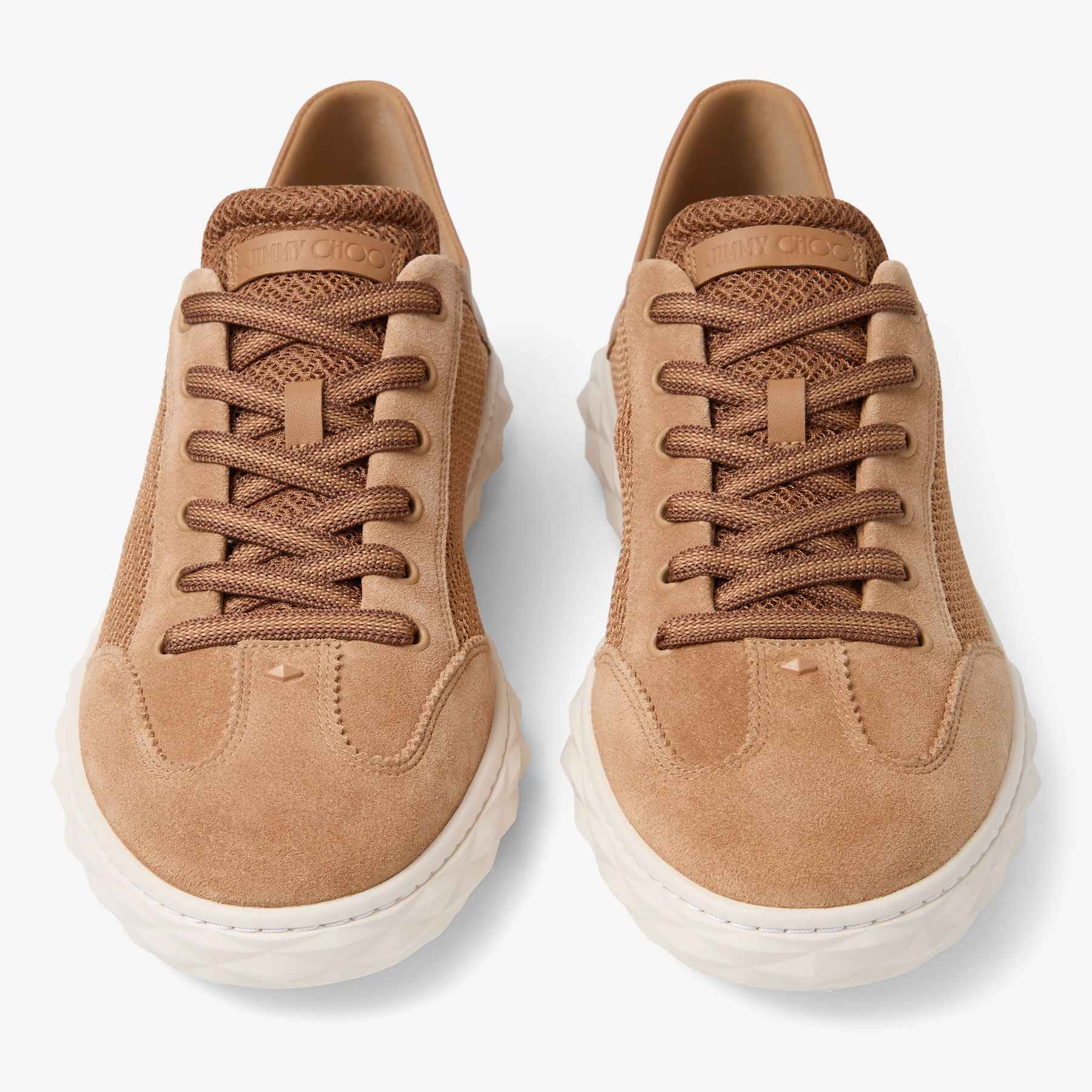 Diamond Flex M | | Toffee Mix Leather Mix and Textured Air Mesh