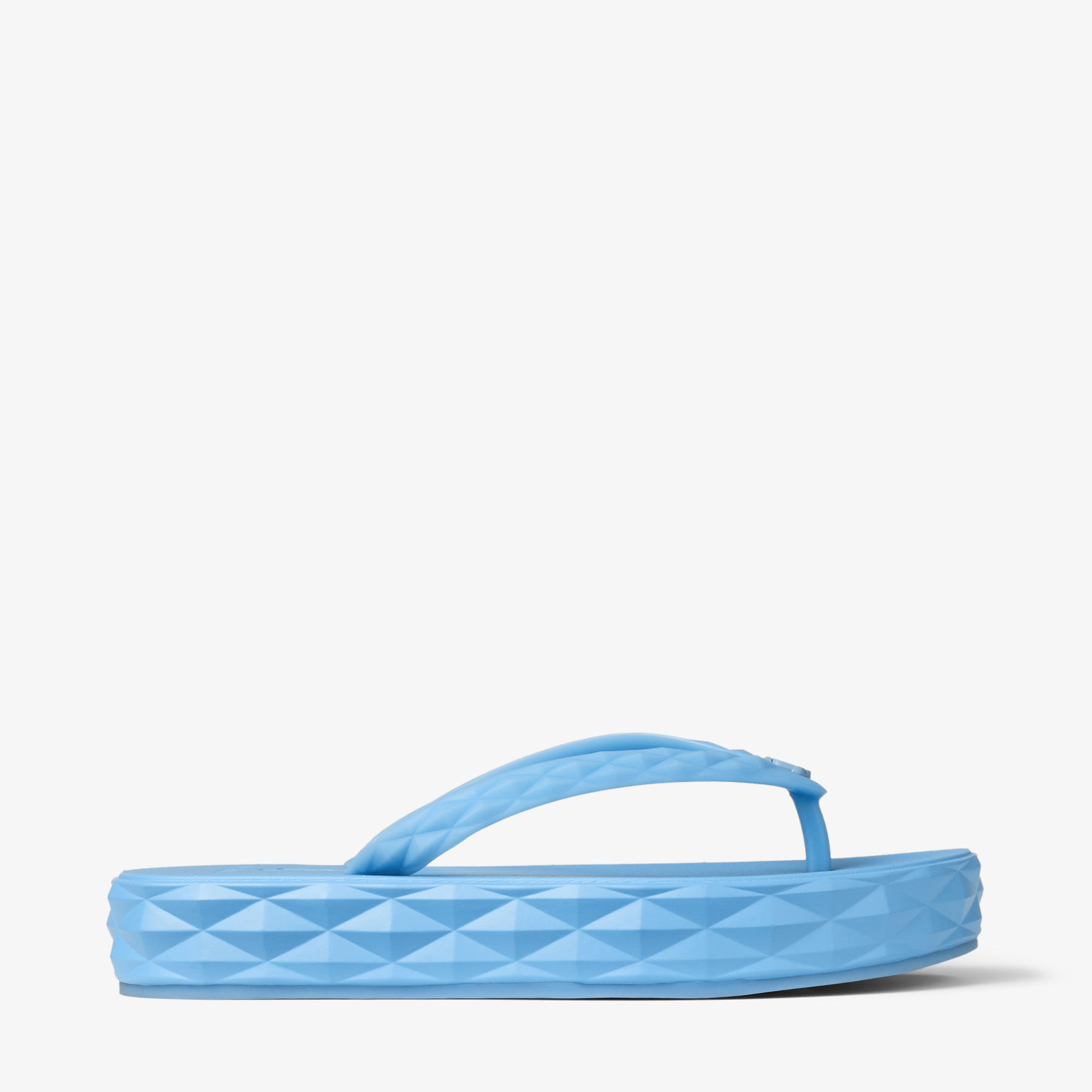 【nana】JIMMY CHOO DIAMONDO FLIP FLOP Diamond Flip Flop | Discover the Jimmy Choo Dusty Blue Rubber Flip