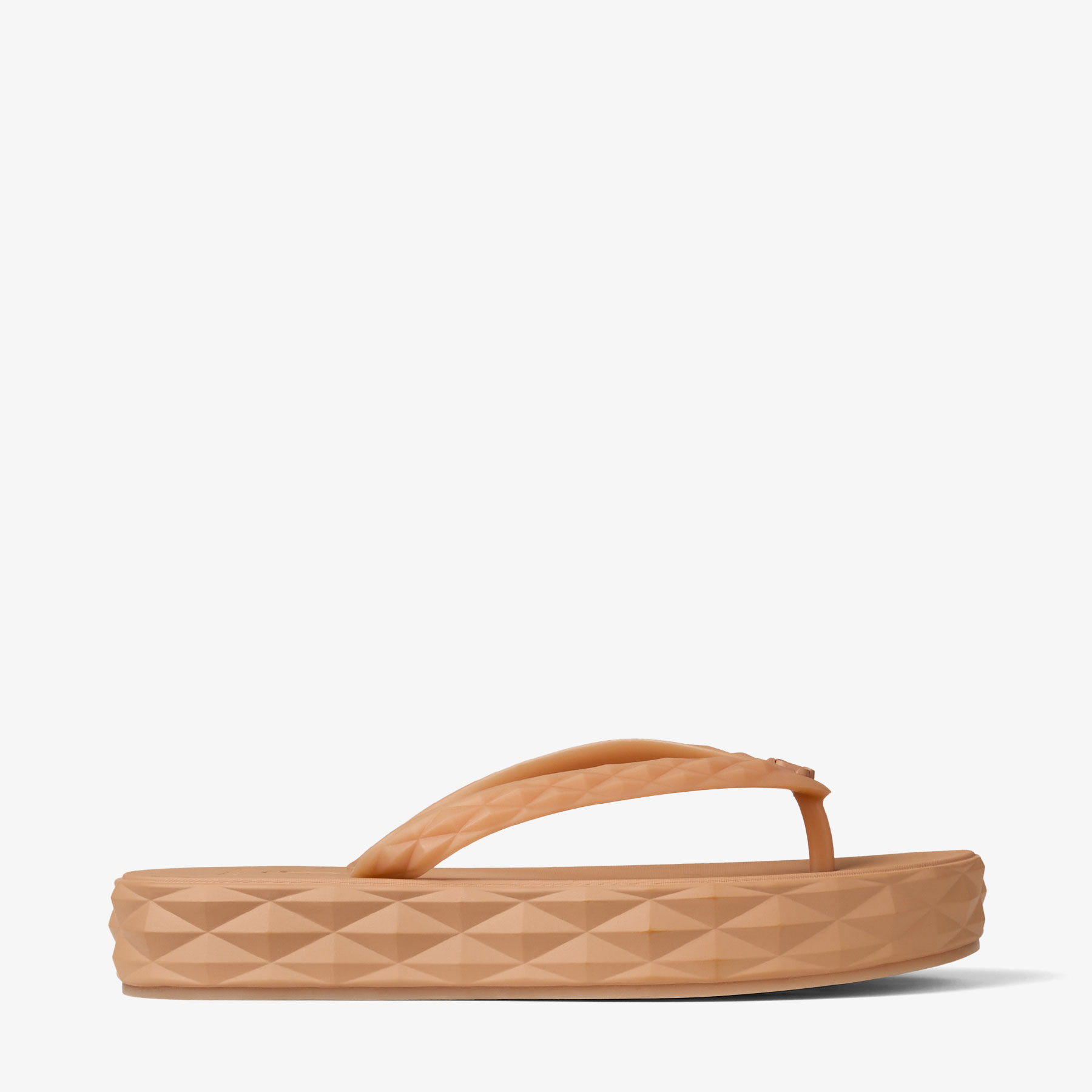 【nana】JIMMY CHOO DIAMONDO FLIP FLOP Diamond Flip Flop | Discover the Jimmy Choo Caramel Rubber Flip