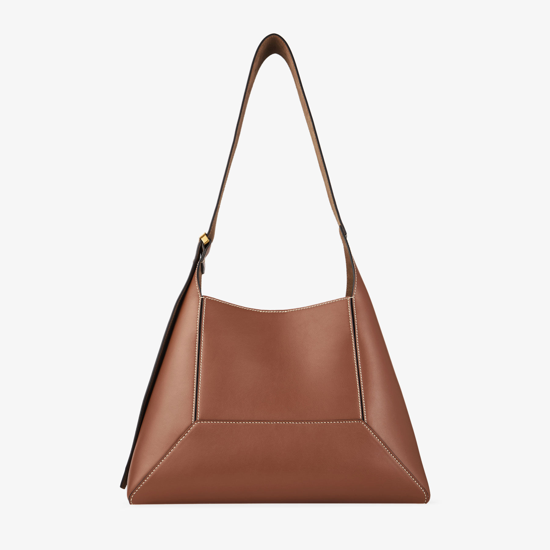 Diamond Hobo/M | Tan Leather Shoulder Bag | JIMMY CHOO Diamond Hobo/M | Tan Leather Shoulder Bag | JIMMY CHOO
