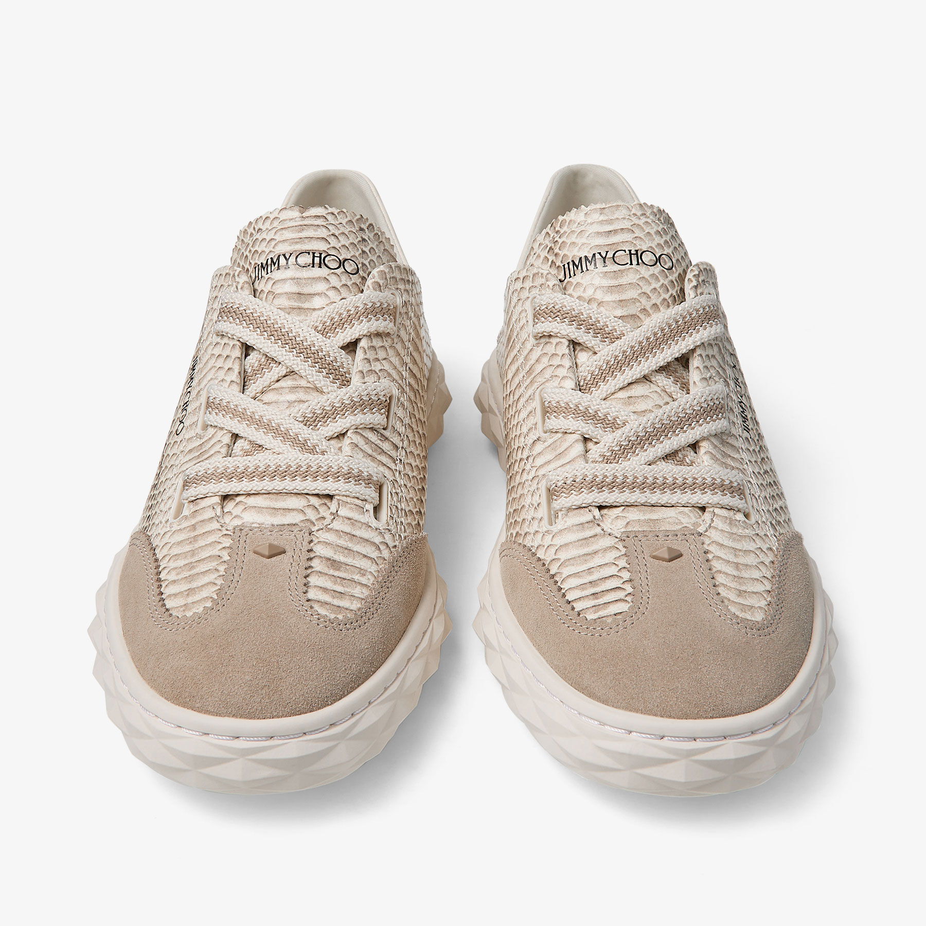 【オープニングセール】 |Roccia F Flex Light Diamond Aspide Leather Printed Snake 靴