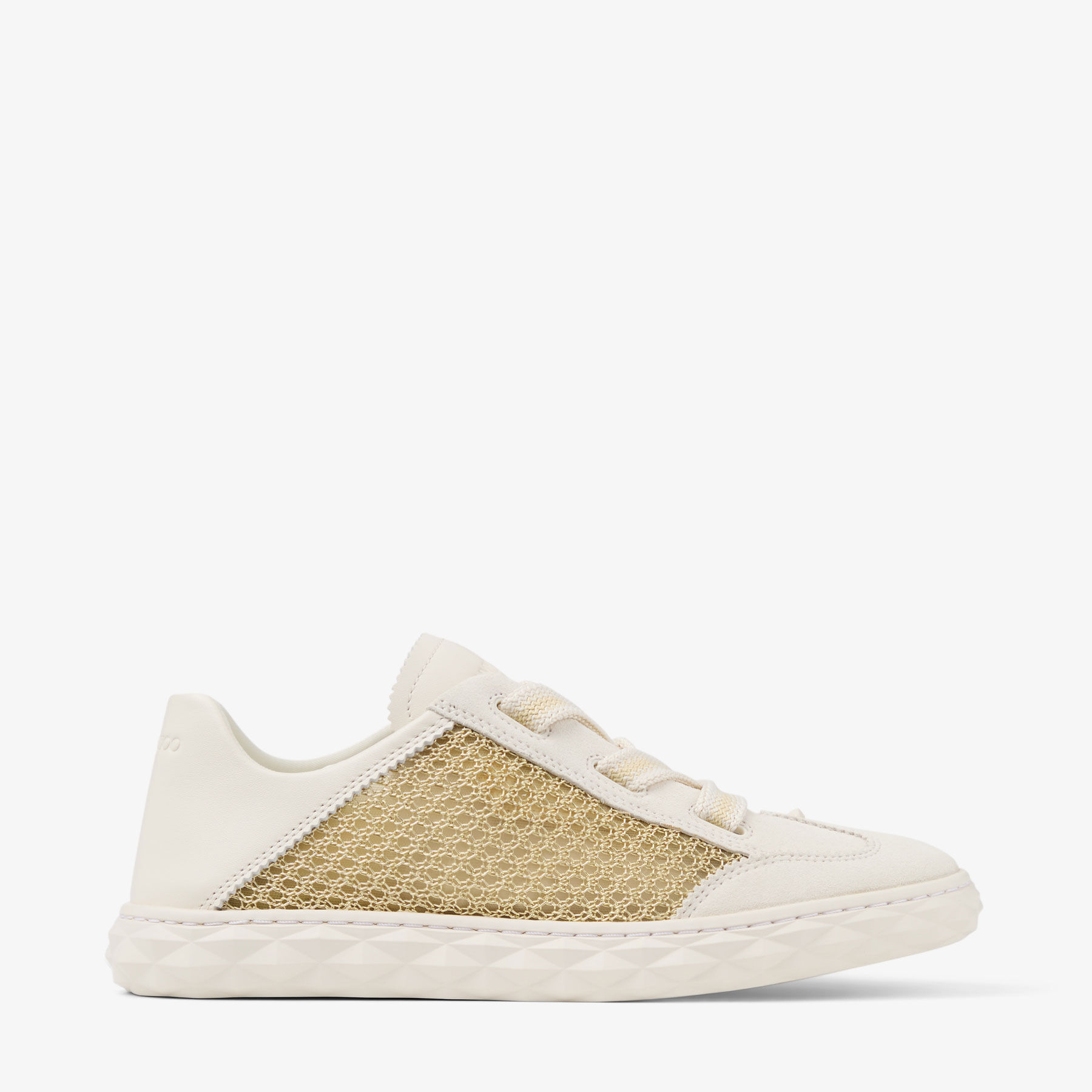 Diamond Light Flex F | Gold and Latte Leather Mix and Metallic