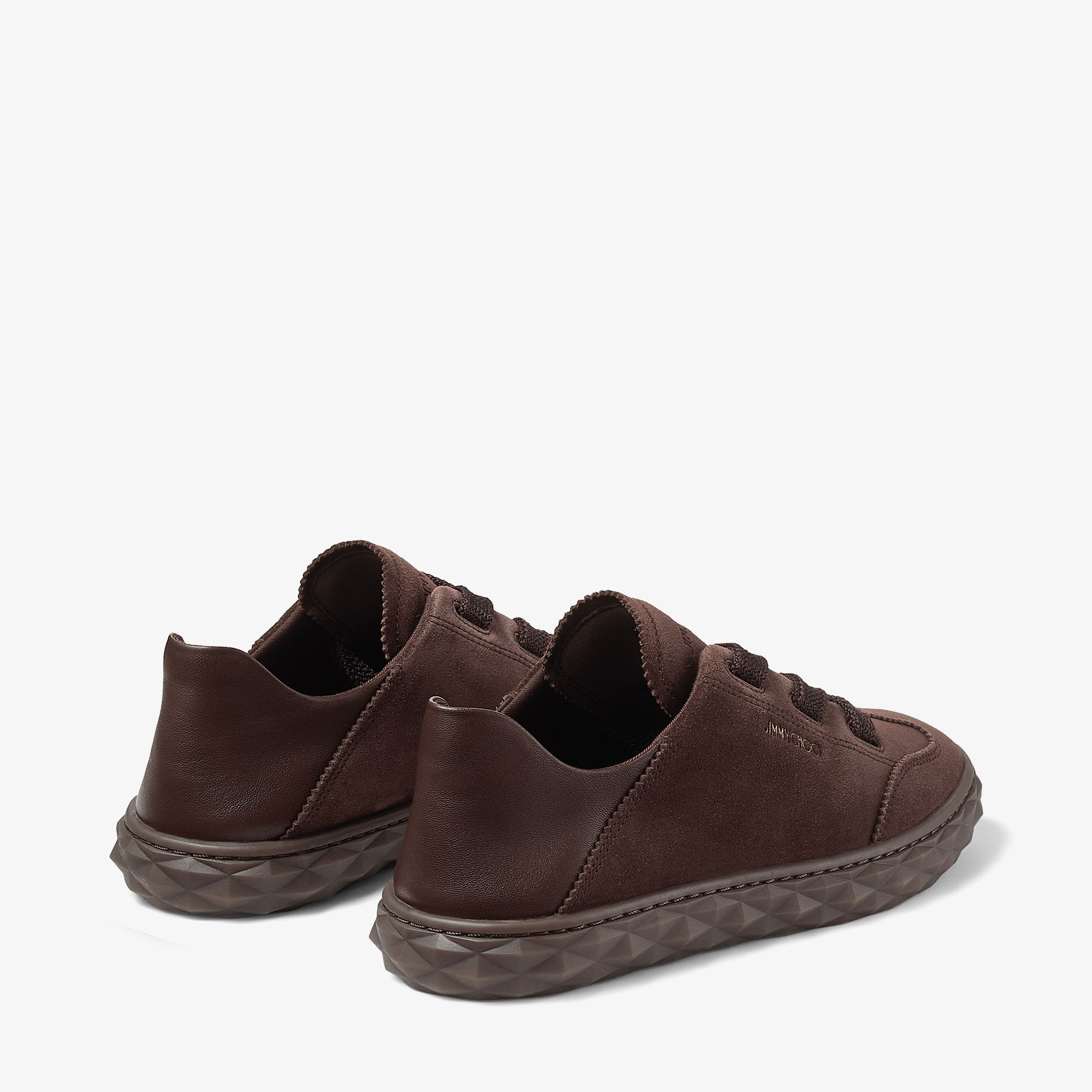Diamond Light Flex F | Chocolate Suede and Leather Trainers