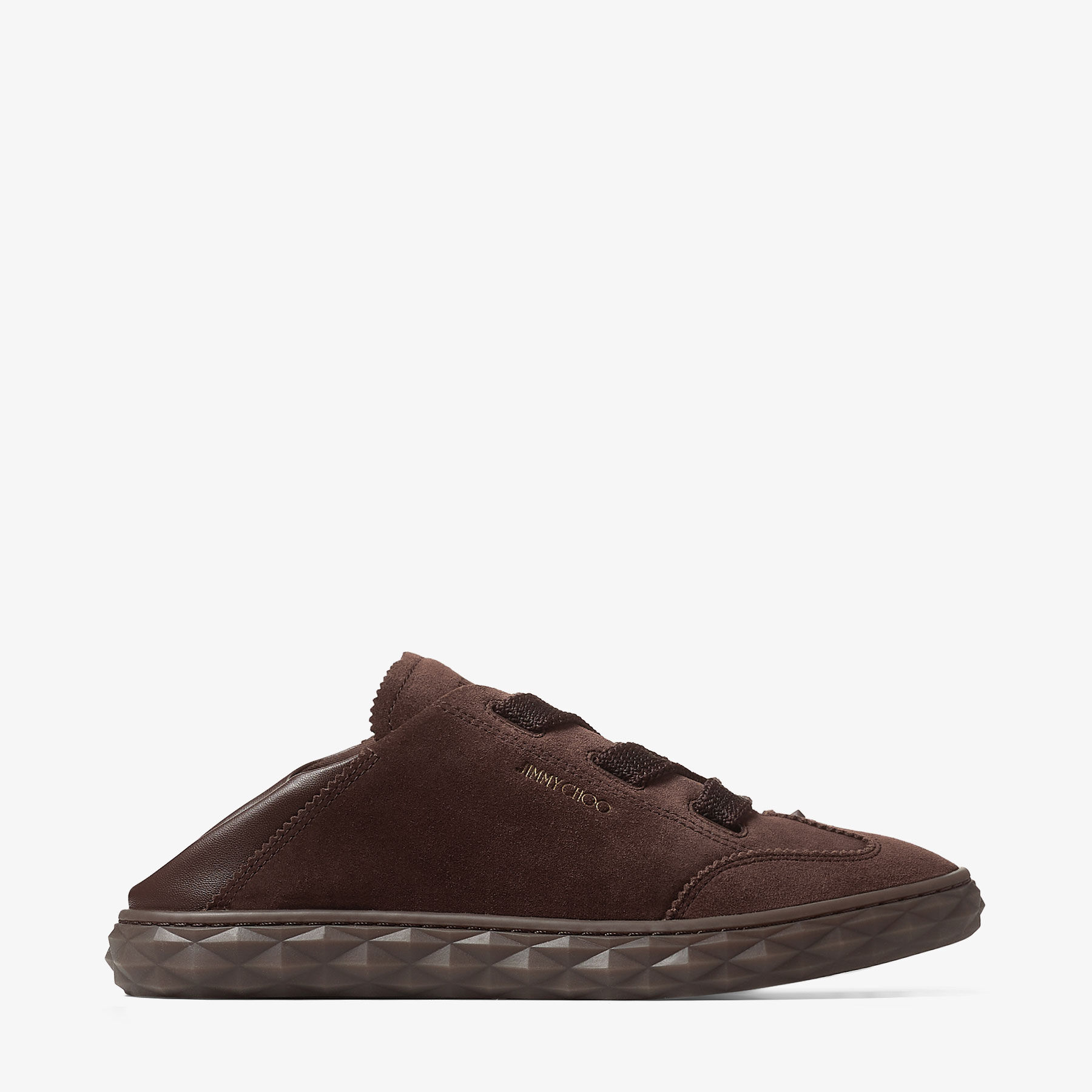 Diamond Light Flex F | Chocolate Suede and Leather Trainers
