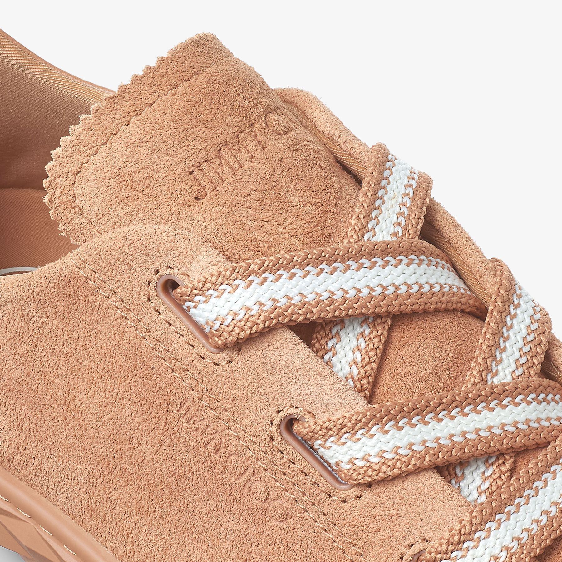 Diamond Light Flex F | Toffee Suede and Leather Mix Low Top