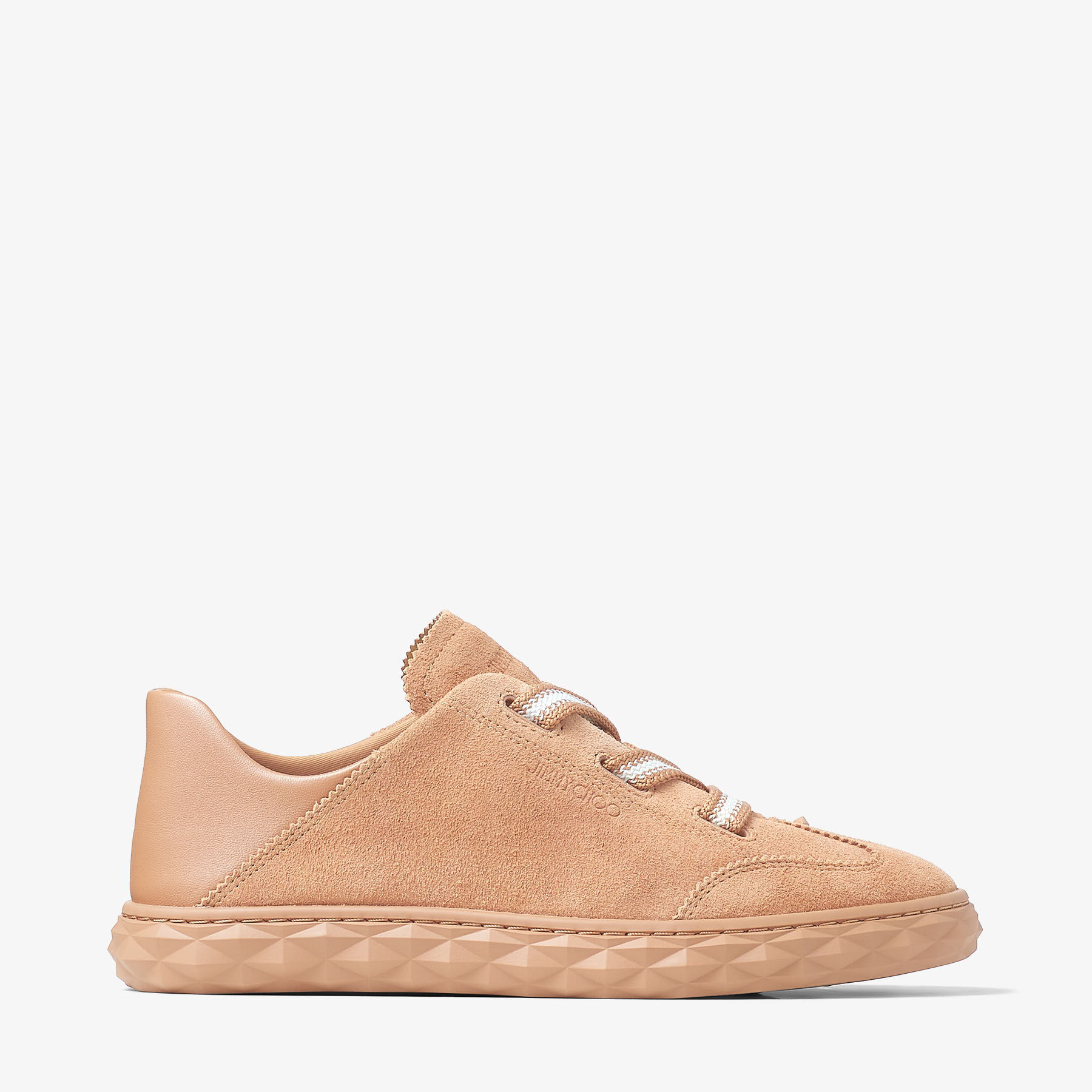 Diamond Light Flex F | Toffee Suede and Leather Mix Low Top