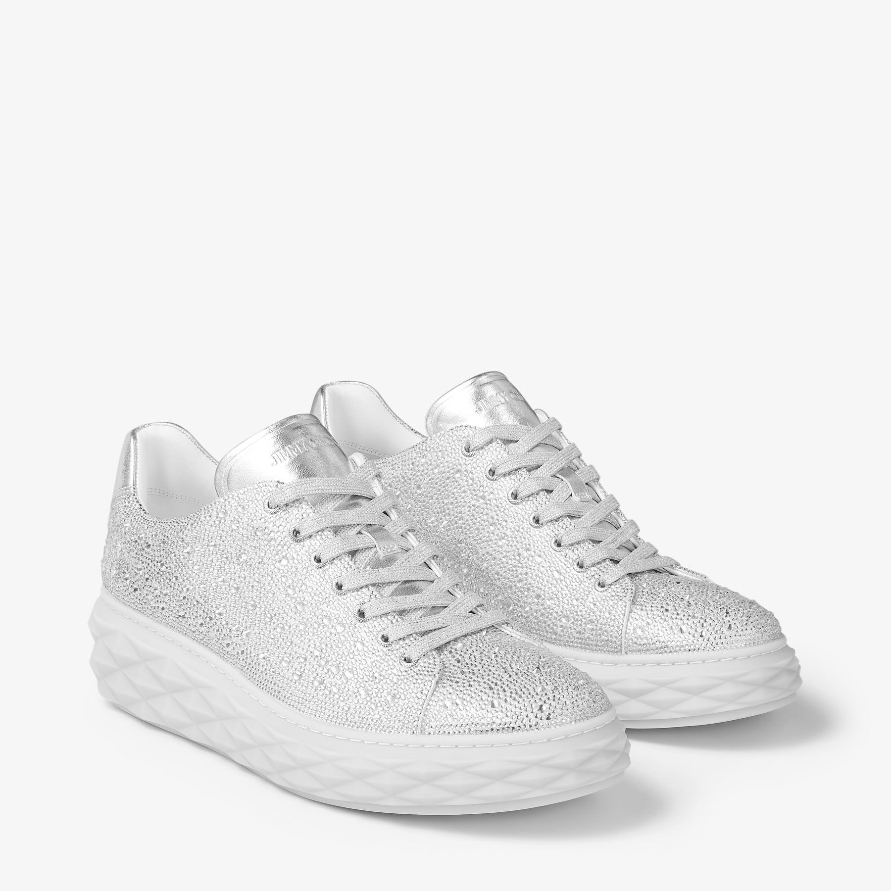 最新コレックション Maxi/F Light Diamond | CHOO JIMMY | Trainer Suede Crystal 靴