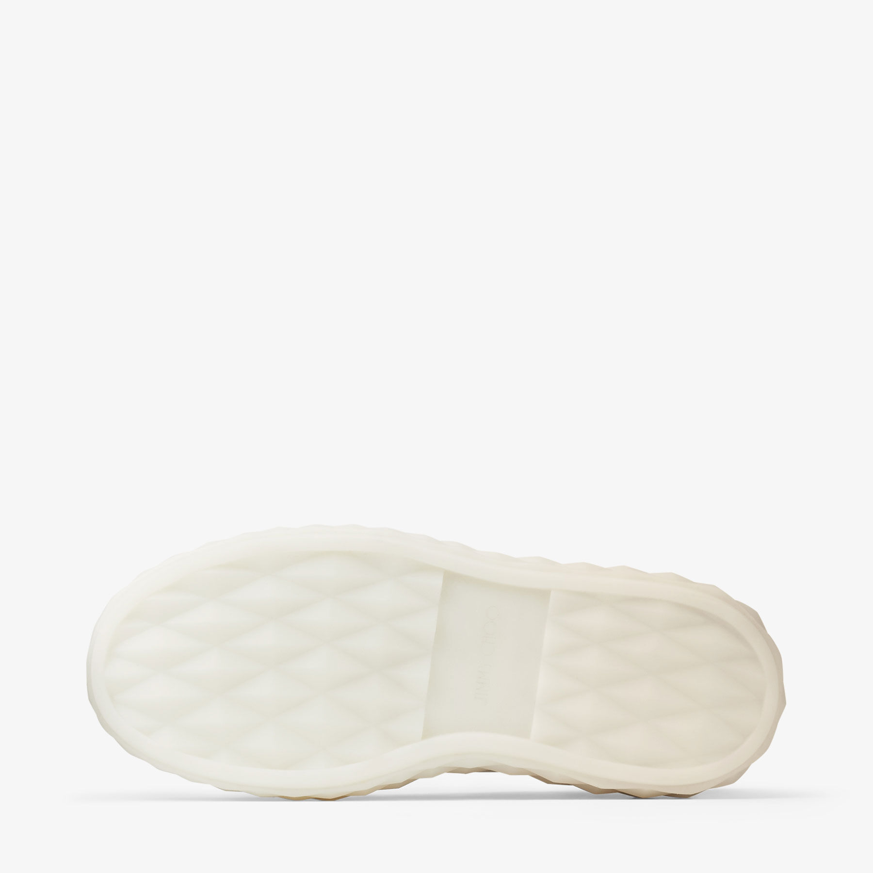 Diamond Maxi/F II|Latte Leather Trainer| JIMMY CHOO