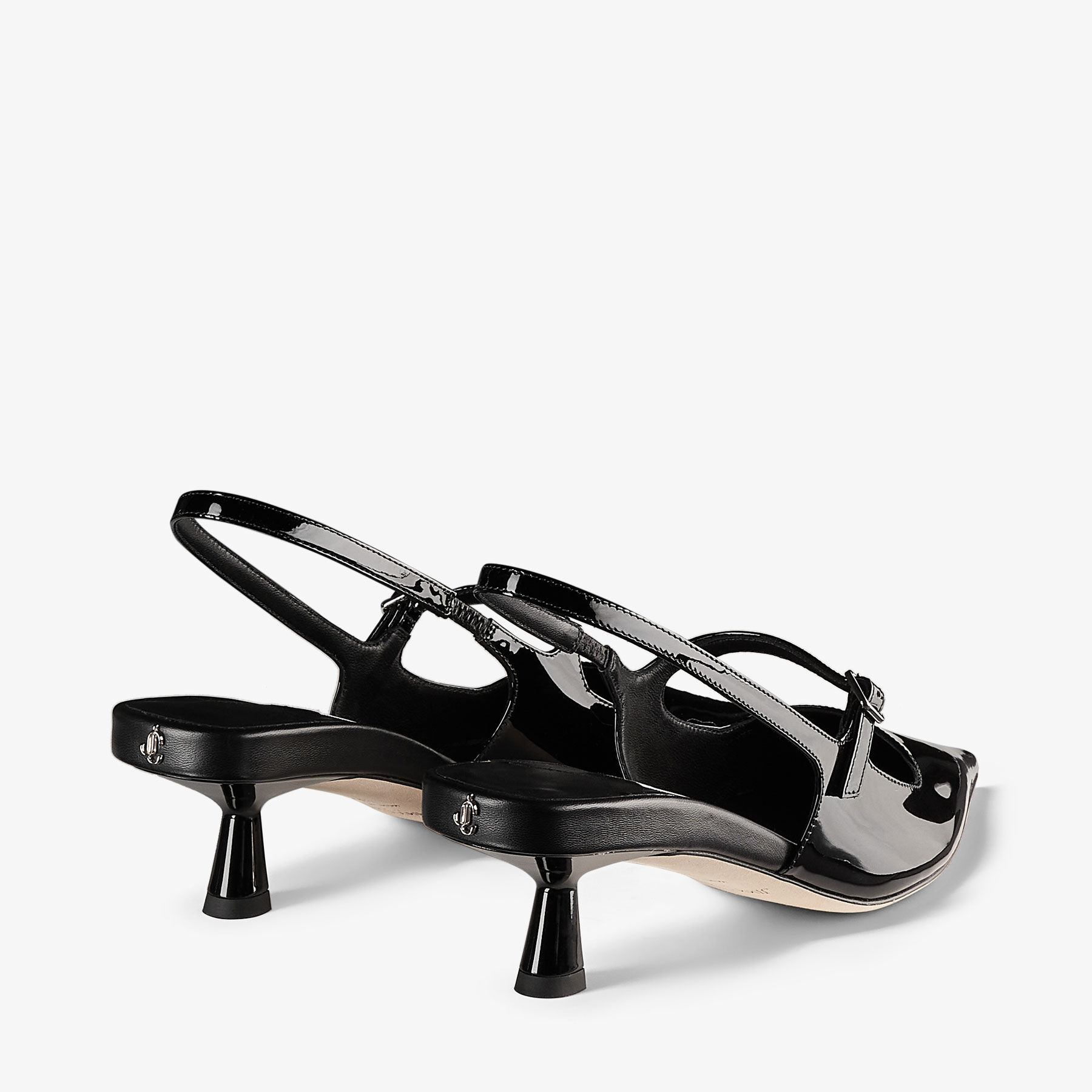 DIDI 45 | Black Patent Leather Pointed Pumps | Autumn