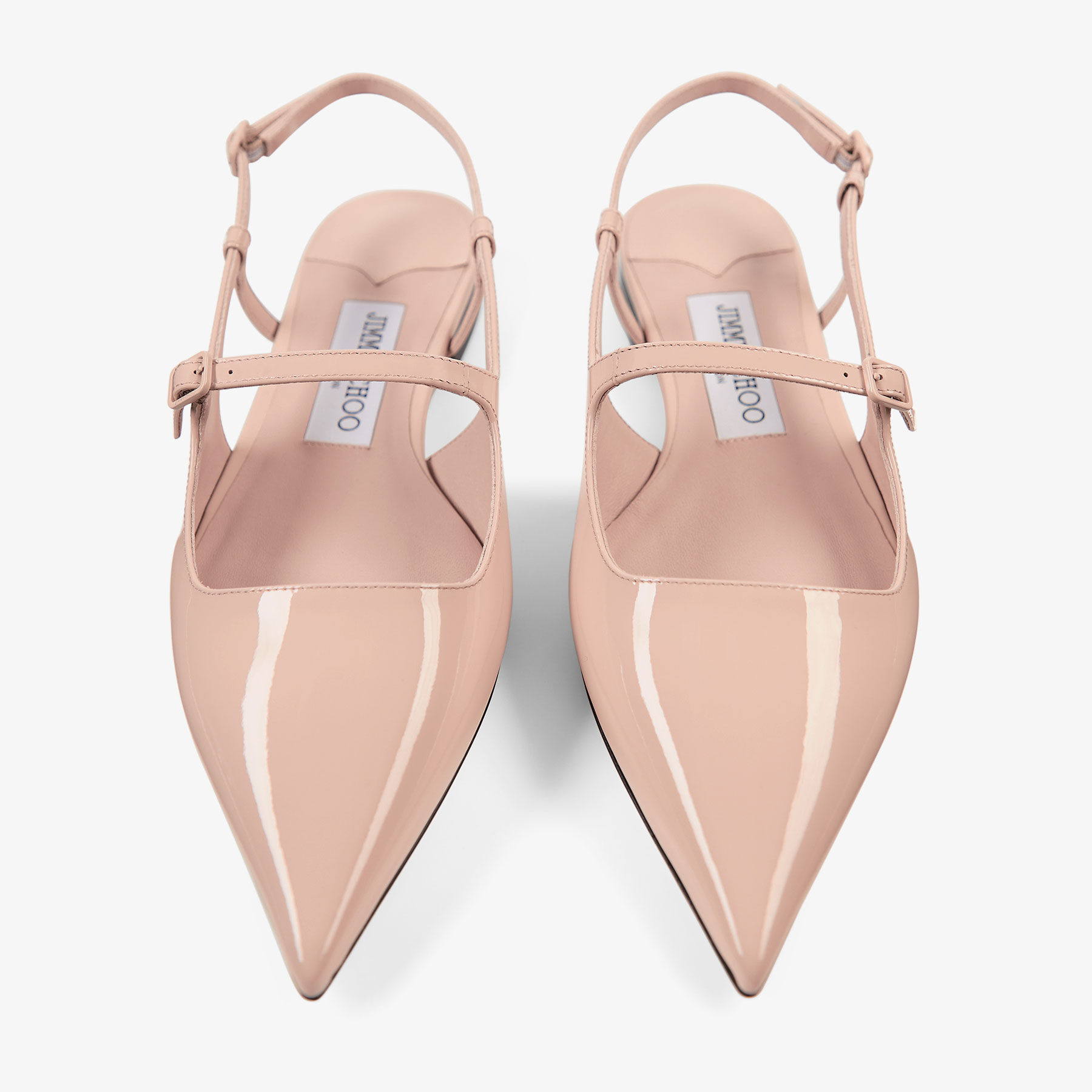 ◆正規品・新品◆Jimmy Choo(ジミーチュウ)Didi Flats Didi Flat | Black Patent Leather Flats | JIMMY CHOO