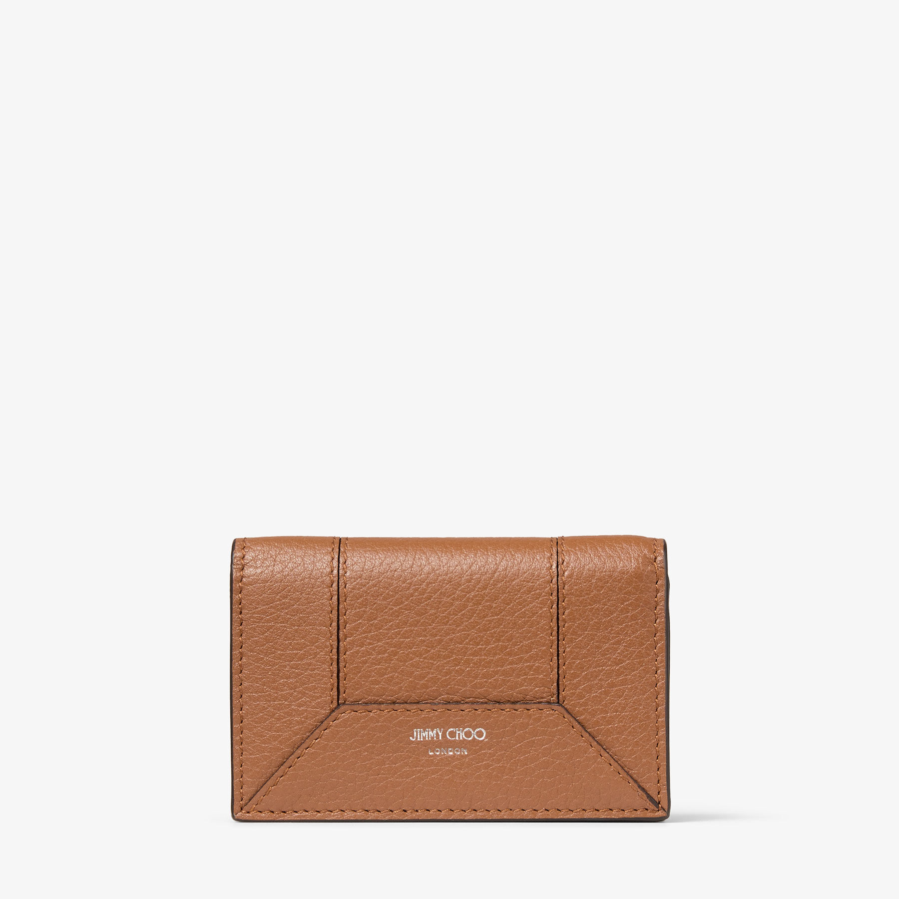 DM Nello M |Tan Grainy Calf Leather Coin Purse | JIMMY CHOO
