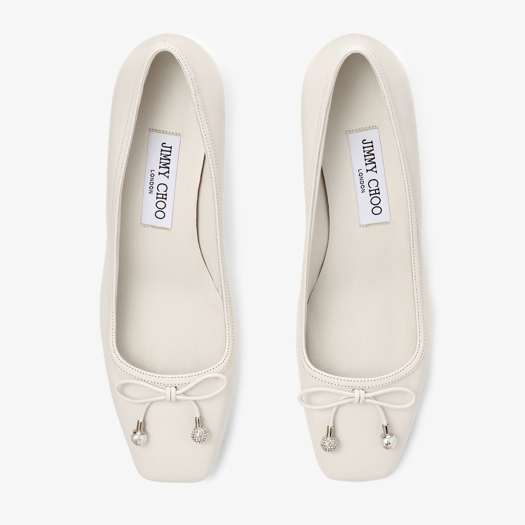 【JIMMY CHOO】ELME 45 NAP LATTE パンプス J000168631 Elme 45 | Latte Nappa Leather Pumps | JIMMY CHOO