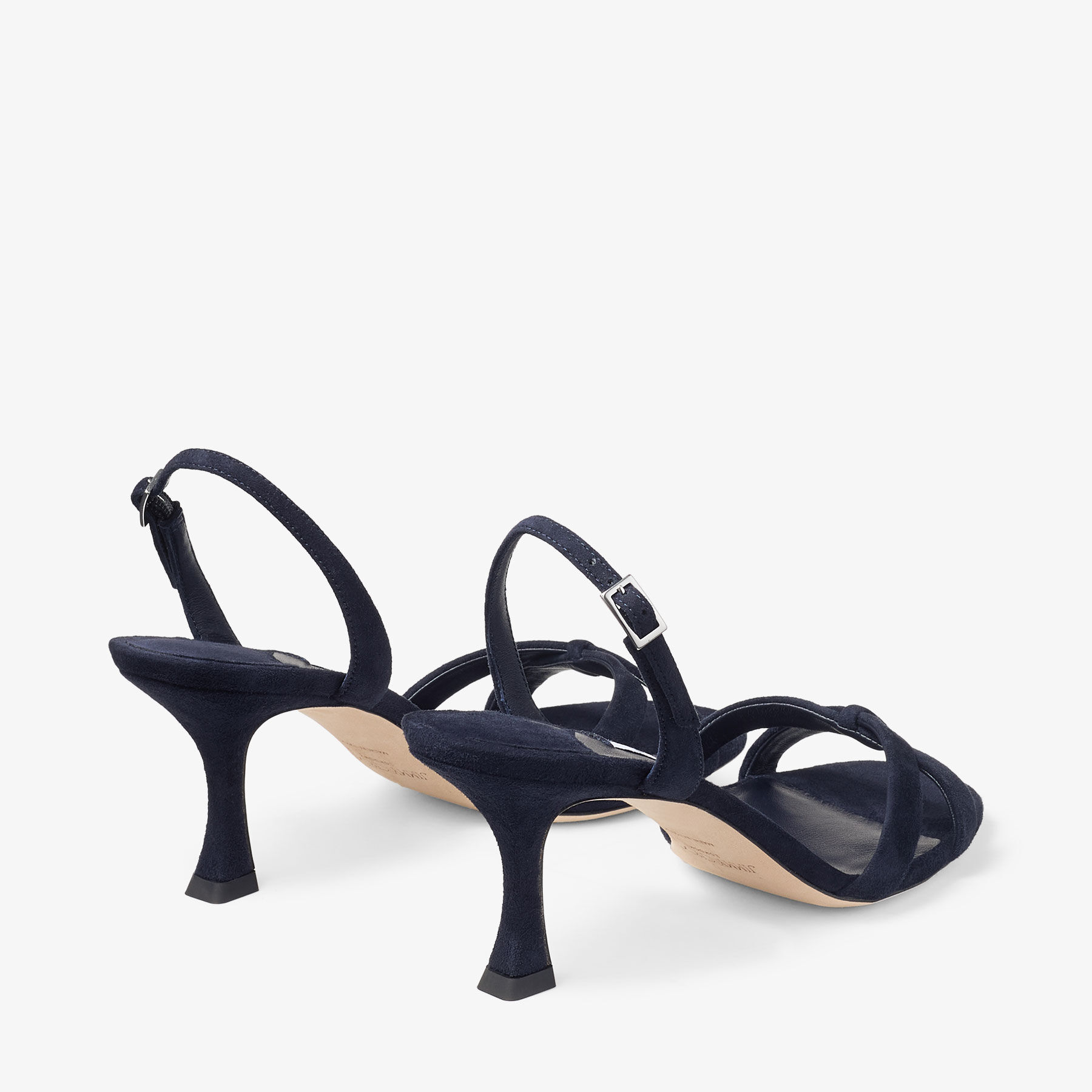 Elsy 70 | Marine Suede Slingbacks | JIMMY CHOO