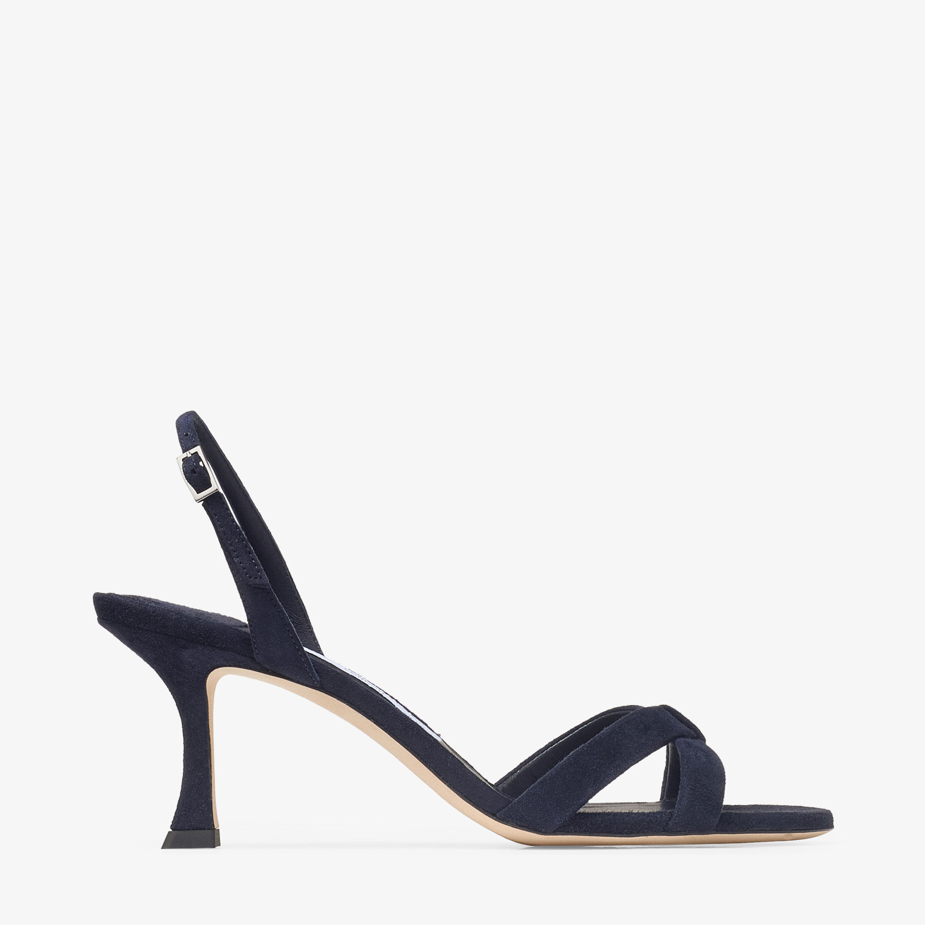 Elsy 70 | Marine Suede Slingbacks | JIMMY CHOO Elsy 70 | Marine Suede Slingbacks | JIMMY CHOO