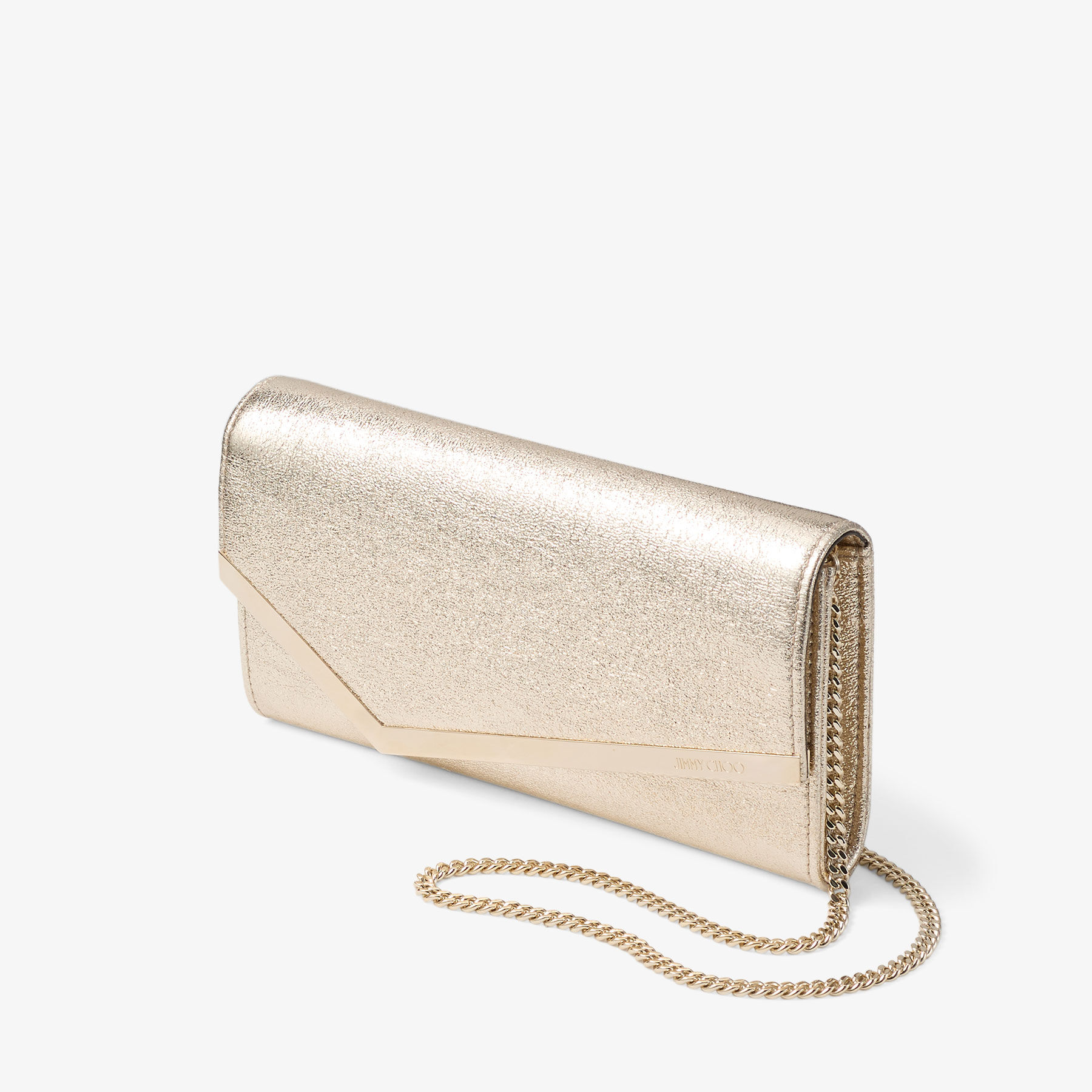 Jimmy Choo Emmie クラッチバッグ Emmie | Platinum Ice Brilliance Fabric Clutch Bag | JIMMY CHOO