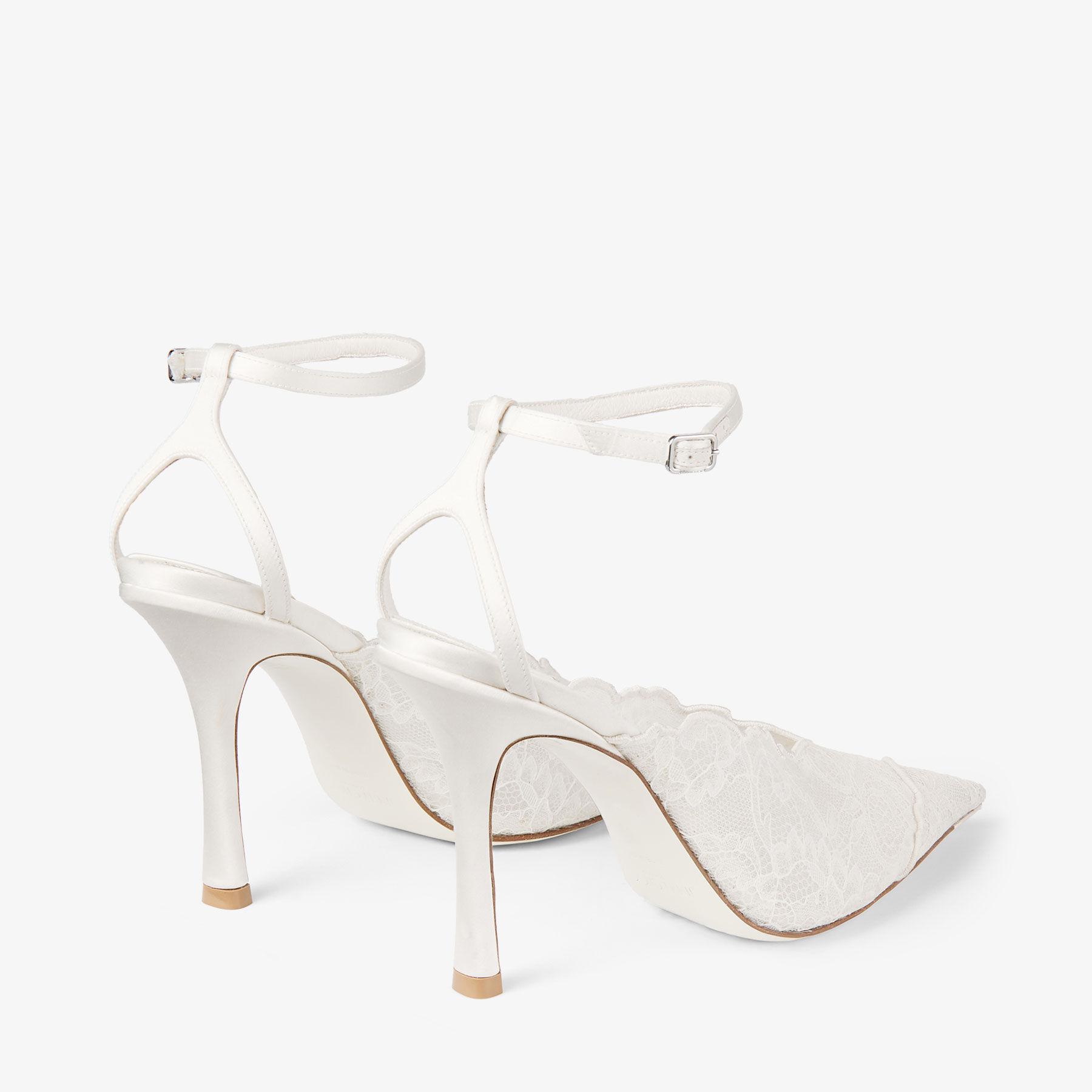 Faiz 100 | Ivory Jimmy Choo Lace Pumps | JIMMY CHOO