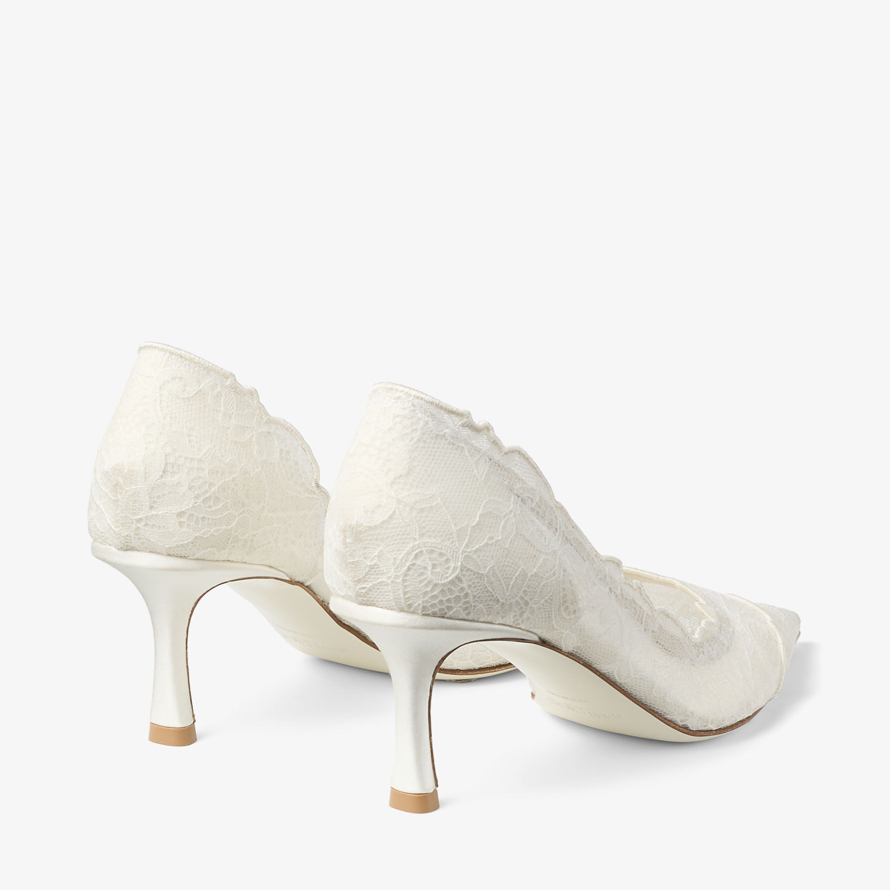 Faiz Pump 65 | Ivory Jimmy Choo Lace Pumps | JIMMY CHOO