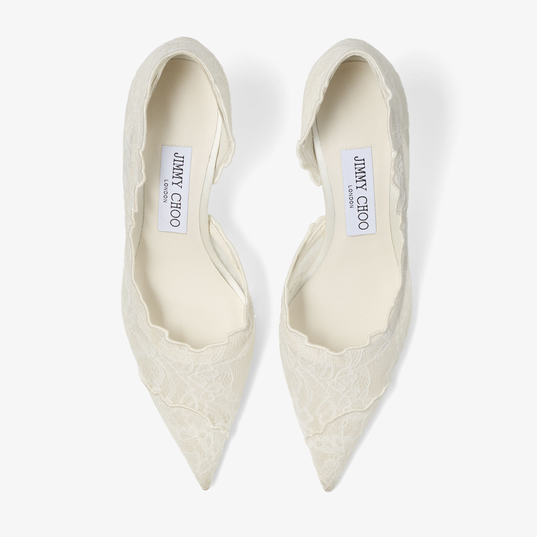 Faiz Pump 65 | Ivory Jimmy Choo Lace Pumps | JIMMY CHOO