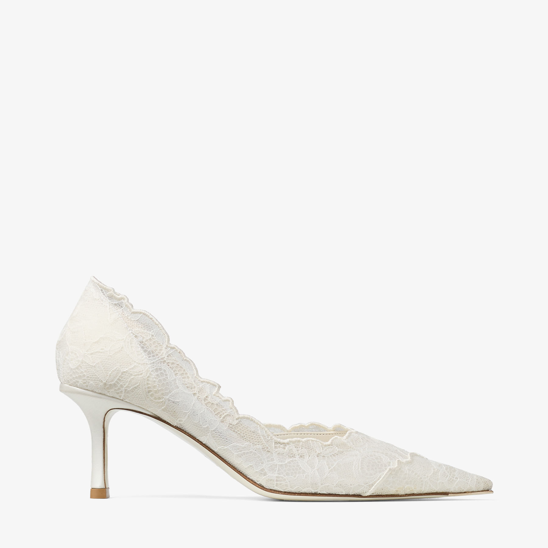 Faiz Pump 65 | Ivory Jimmy Choo Lace Pumps | JIMMY CHOO