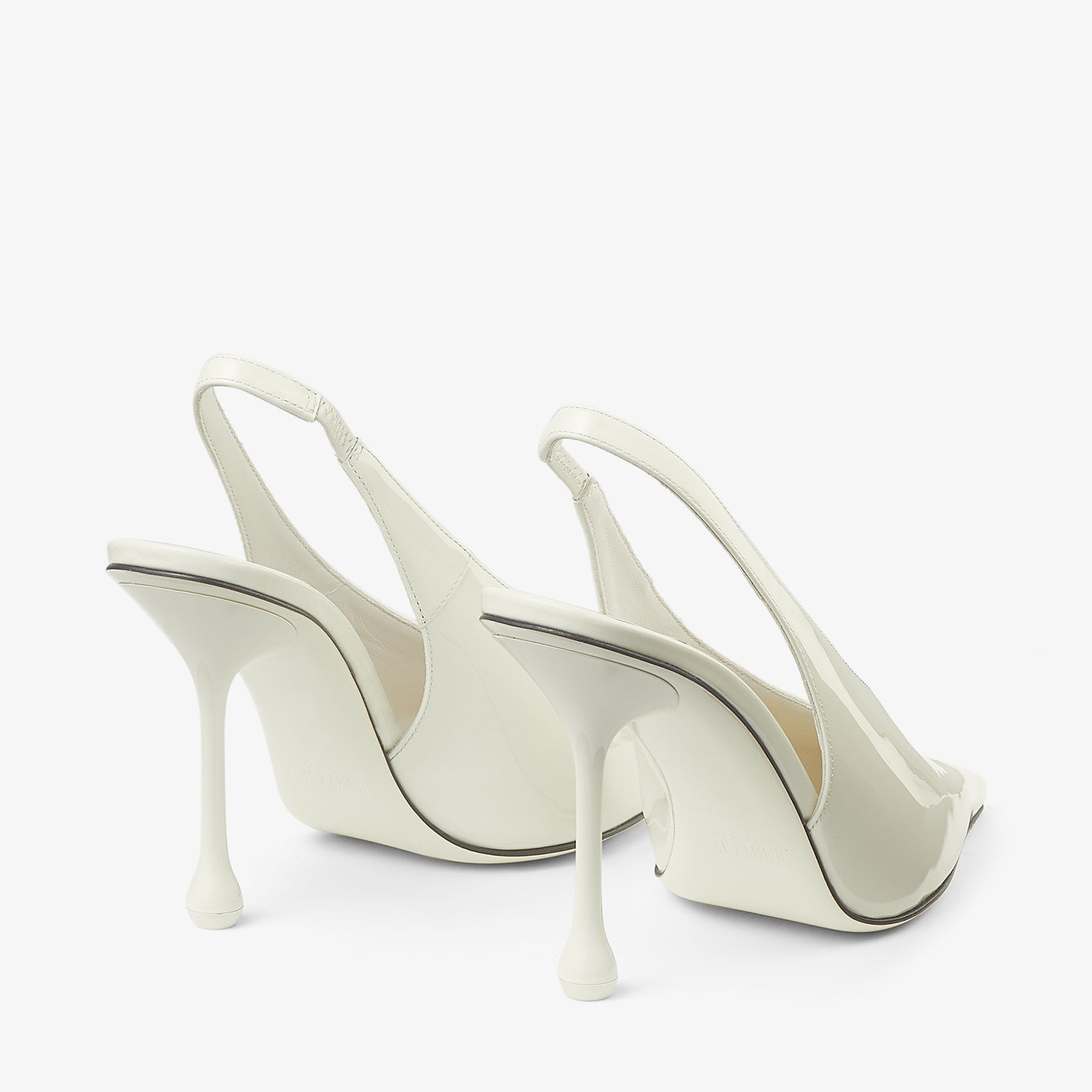 Isa 95 |Latte Patent Leather Pumps | JIMMY CHOO