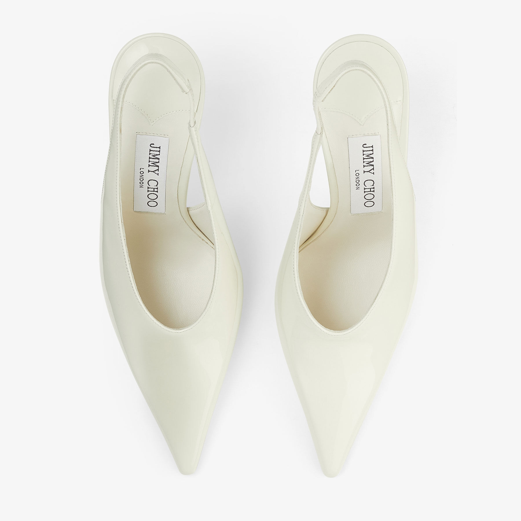 Isa 95 |Latte Patent Leather Pumps | JIMMY CHOO