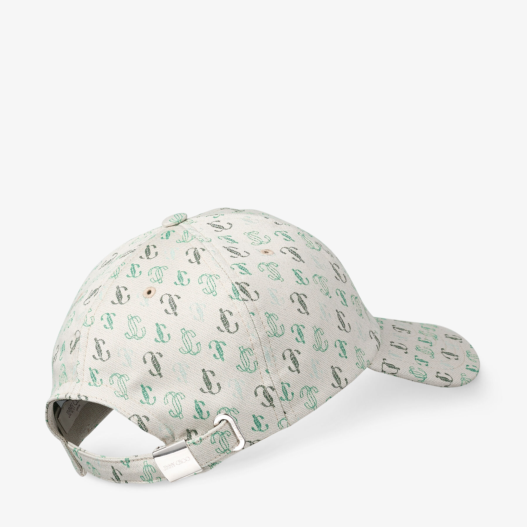 JIMMY CHOO ジミーチュウ MALBON マルボン Cap キャップ ジミー チュウ / Malbon Cap | 刺繍入り Latte コットン