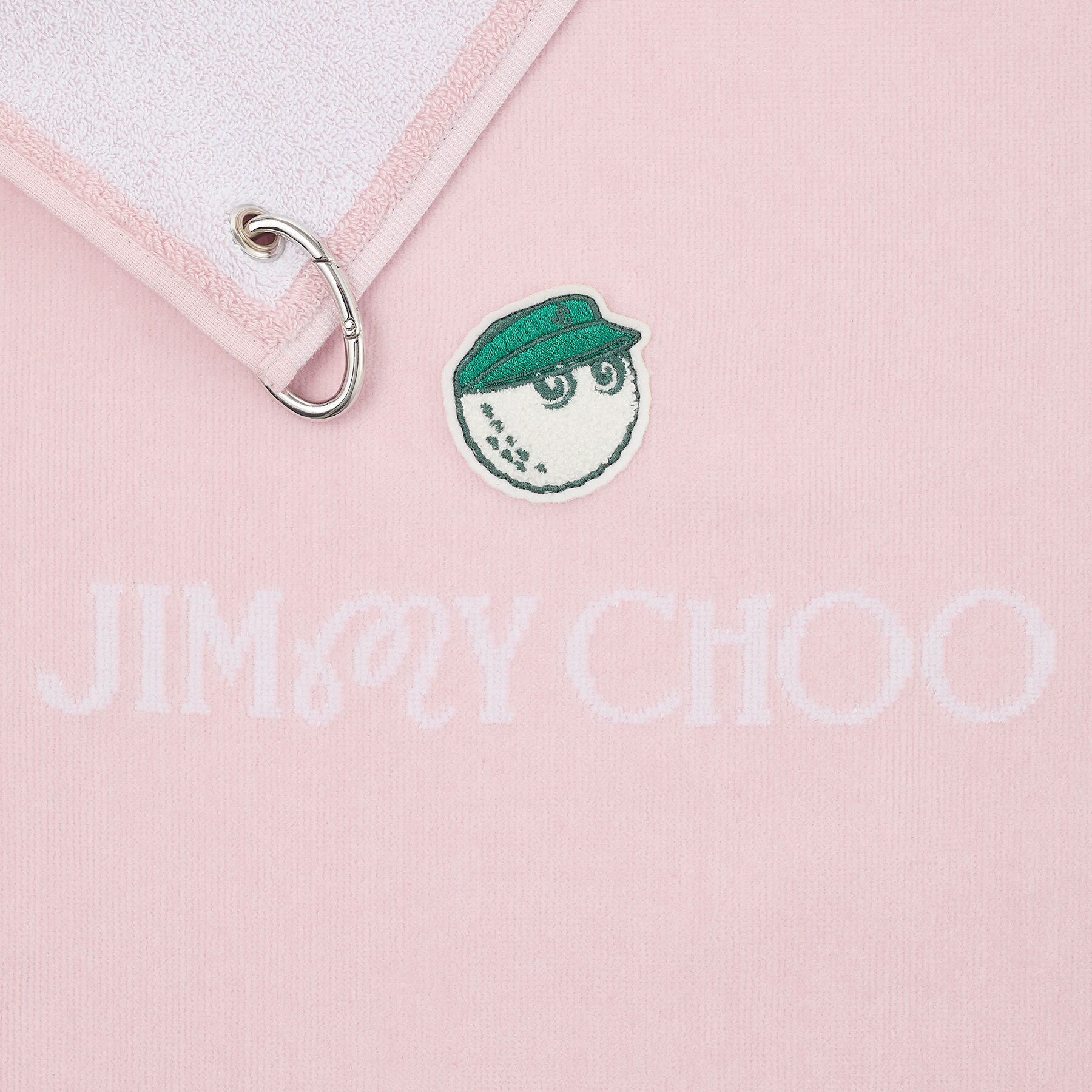 Jimmy Choo / Malbon 2.0 Towel |Malbon Pink Embroidered