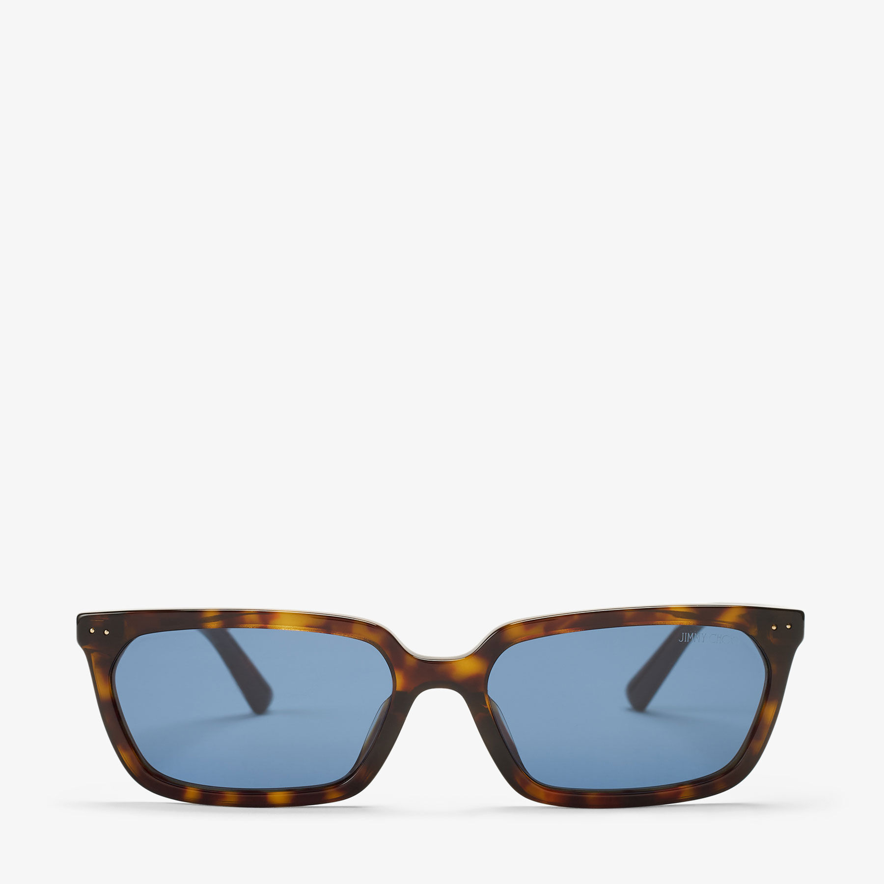 Jimmy Copley&Char With Paul Jackson,Yos… Josi | Havana Rectangular Sunglasses | JIMMY CHOO