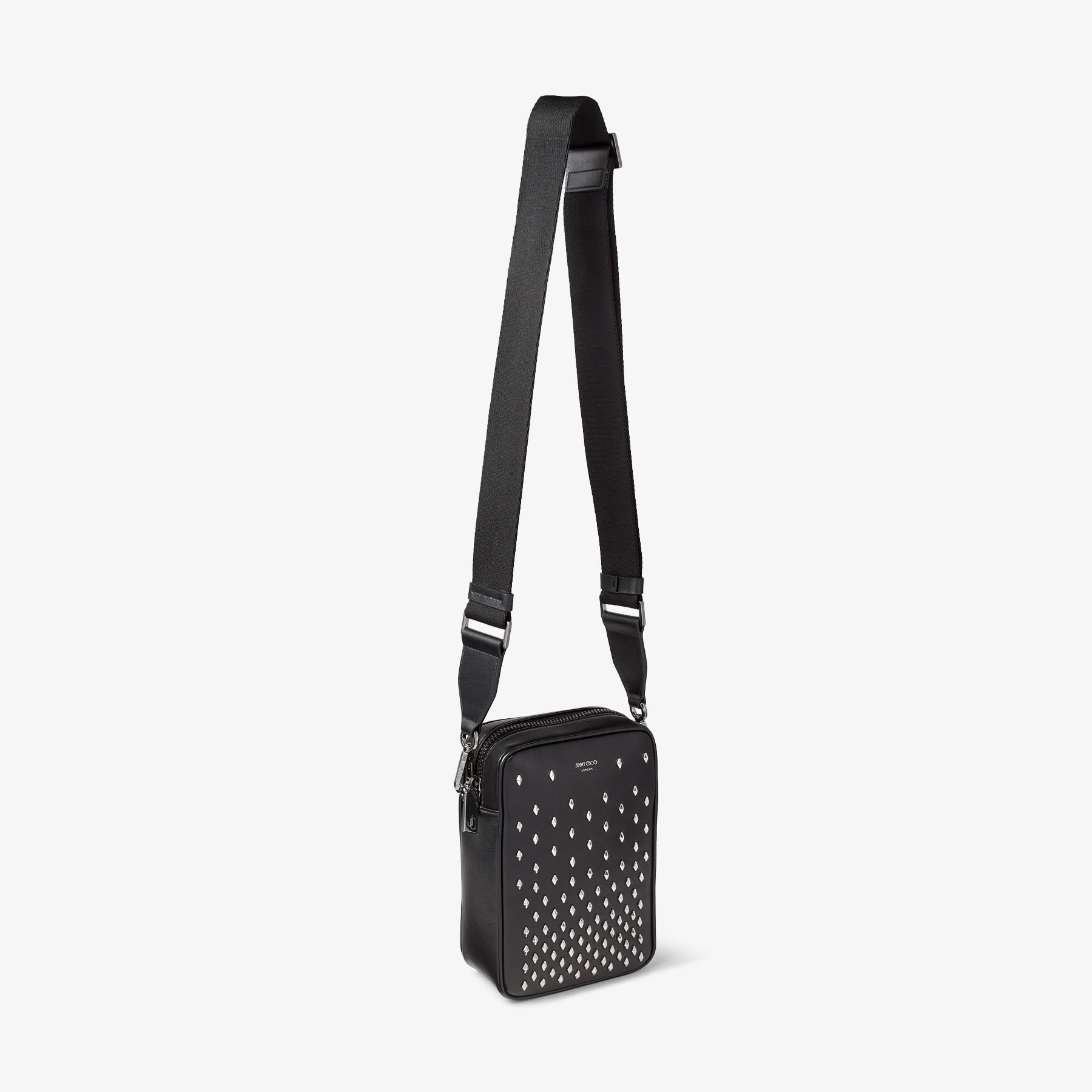 KIMI CAMERA | Black Leather Camera Bag with Studs | Summer