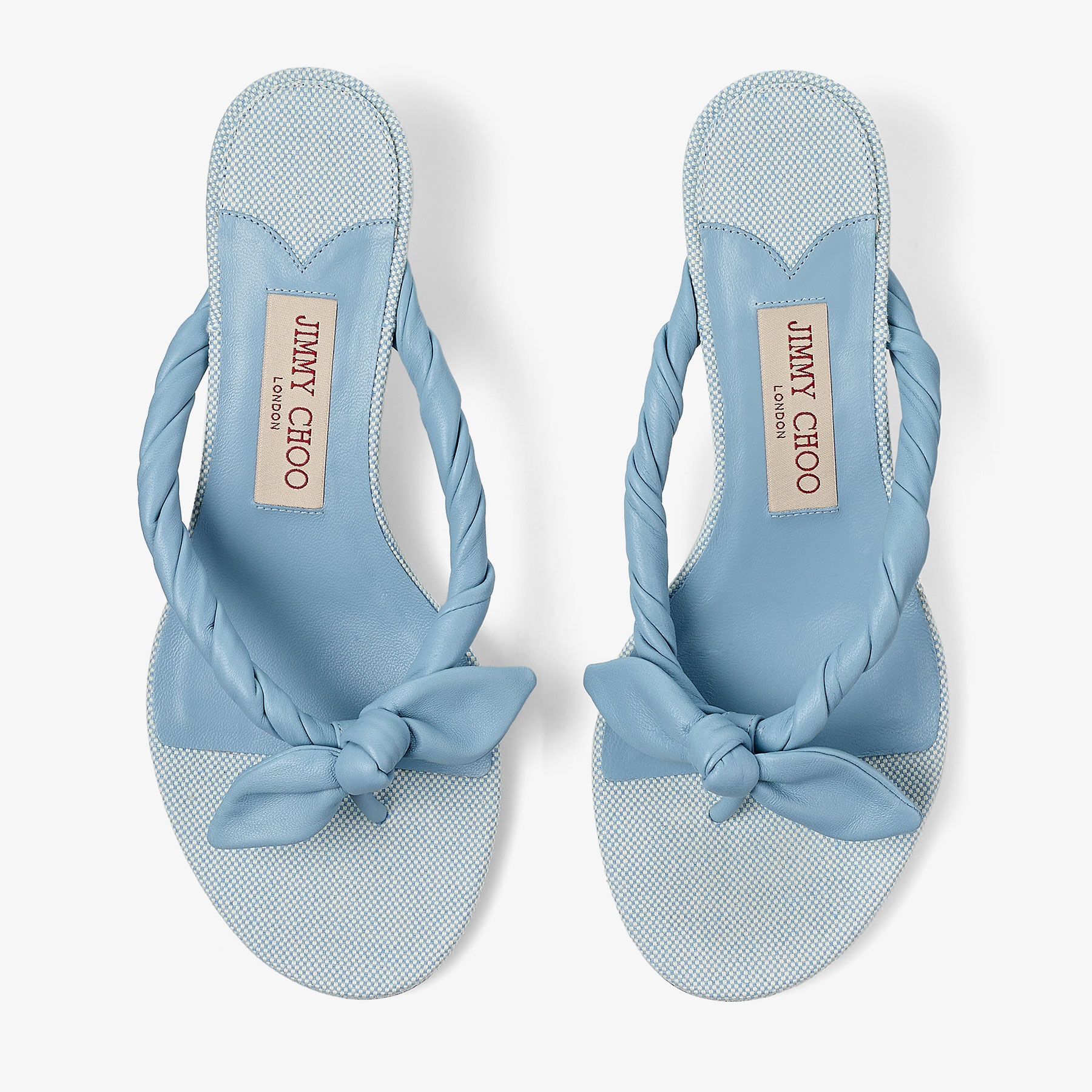 Liss 35 | Riviera Blue Mix Soft Glove Leather and Flecked Canvas
