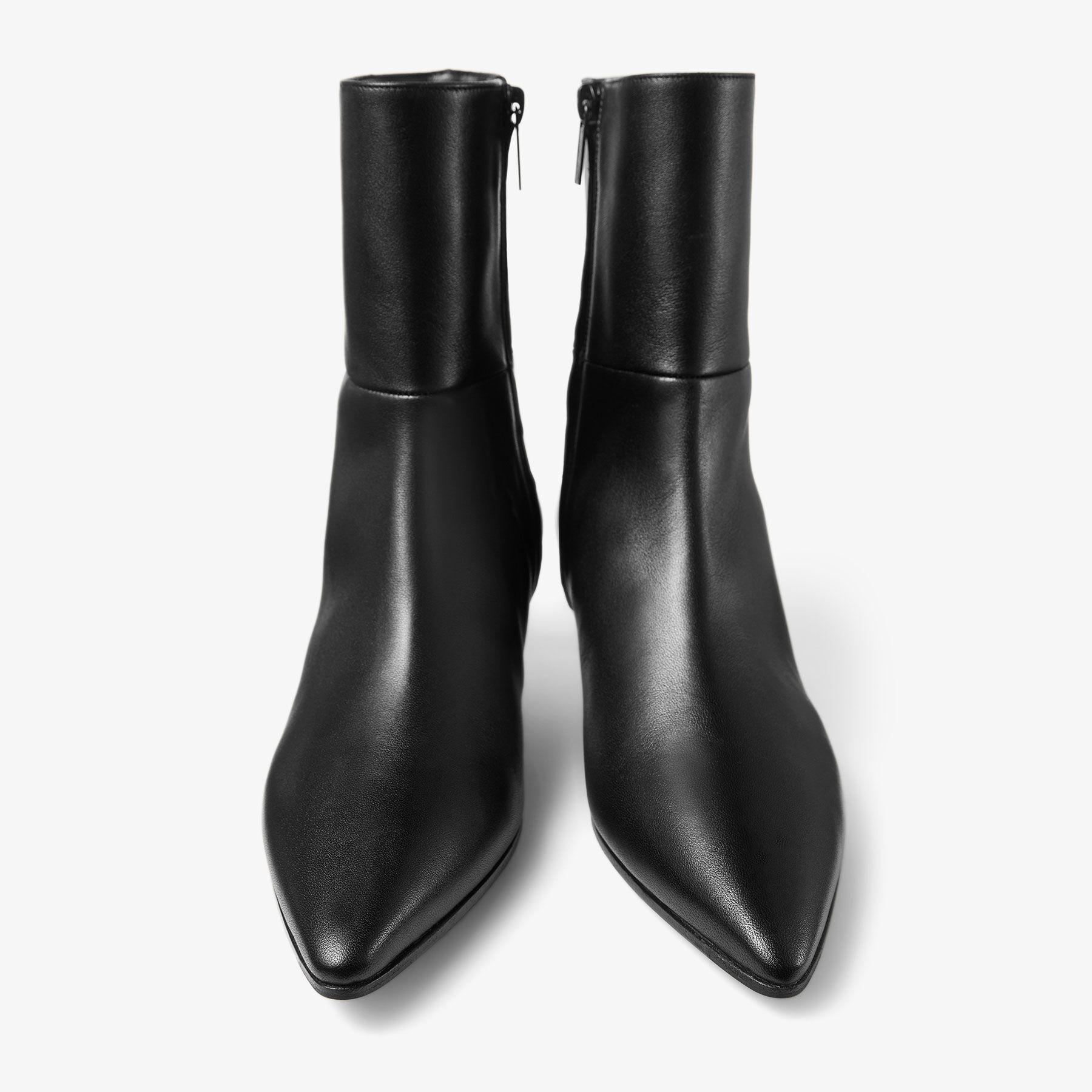Lory Ankle Boot 35 | Black Calf Leather Ankle Boots | JIMMY CHOO