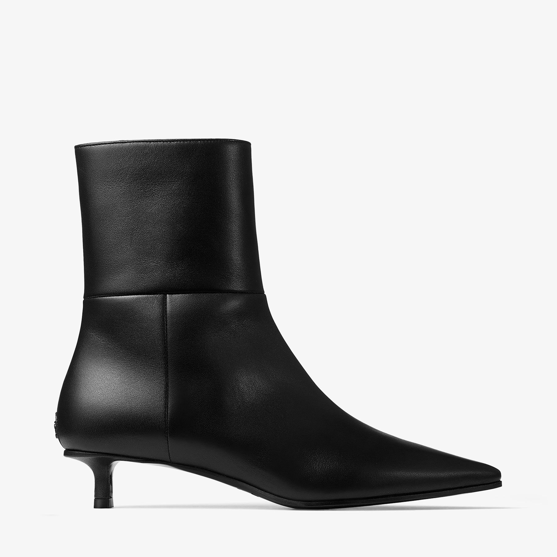 Lory Ankle Boot 35 | Black Calf Leather Ankle Boots | JIMMY CHOO